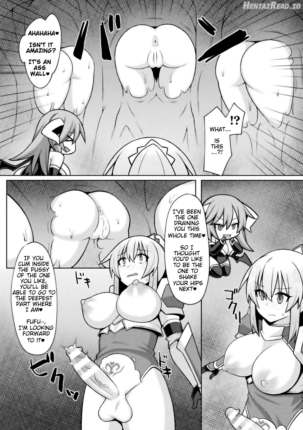 Futanari Holy Knight and the Cage of Sperm-Draining Chapter 1 - page 15