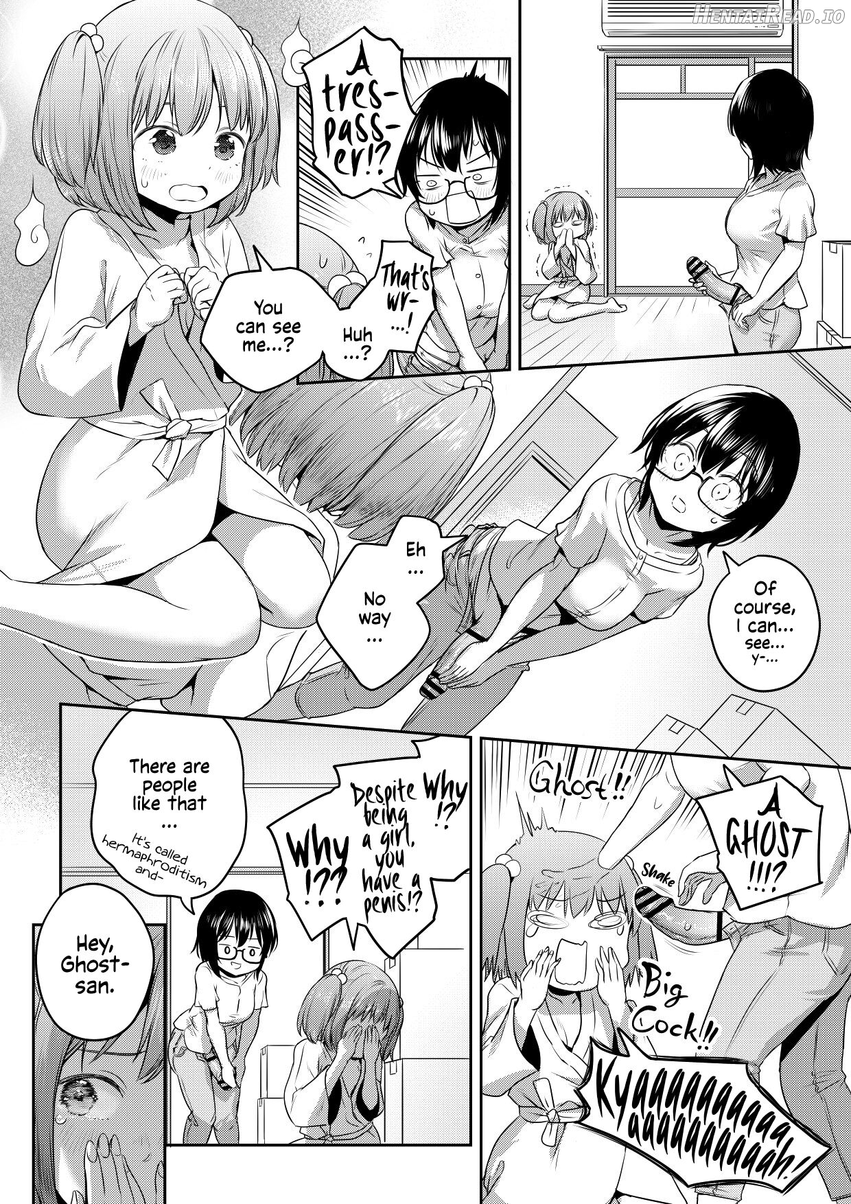 Futanari-chan no Shin Seikatsu to Yuurei-chan Chapter 1 - page 2