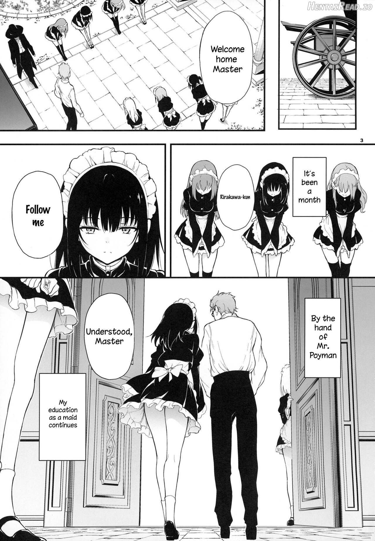 Maid Kyouiku. 2 -Botsuraku Kizoku Rurikawa Tsubaki- Chapter 1 - page 2