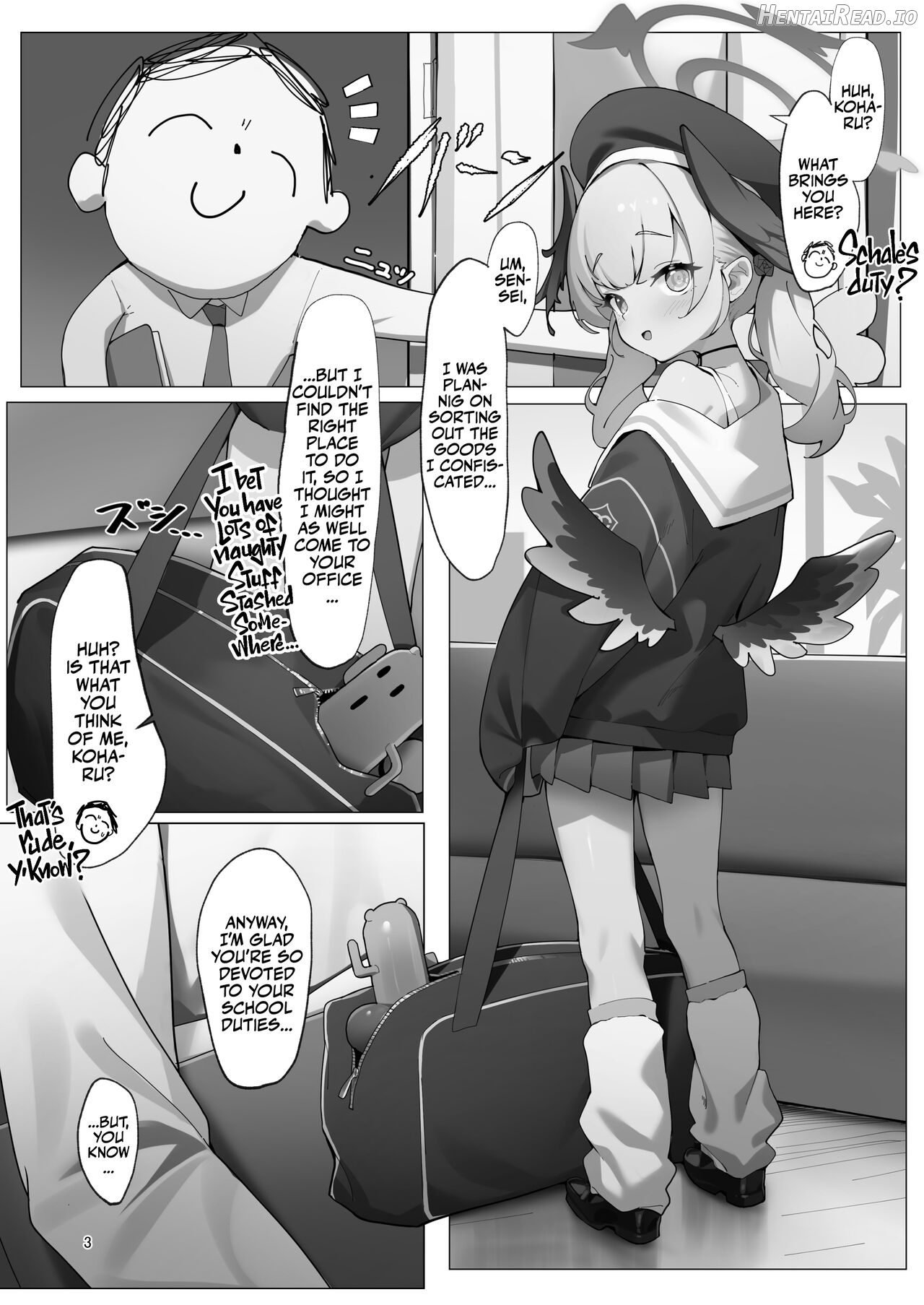 BlueArc no Ecchi na Hon 3 Chapter 1 - page 4