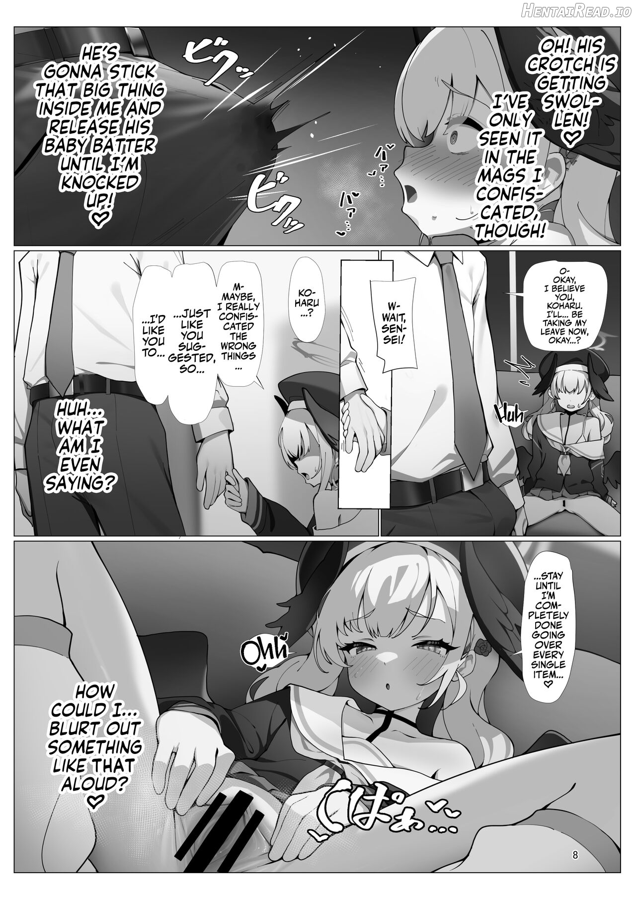 BlueArc no Ecchi na Hon 3 Chapter 1 - page 9