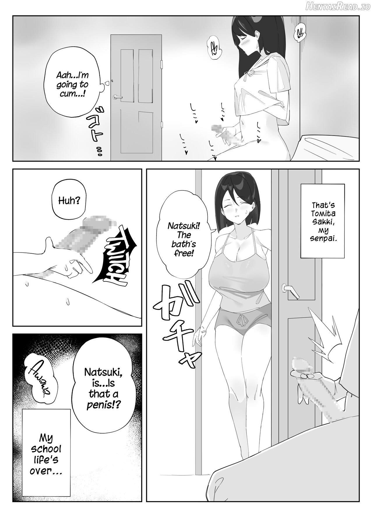 Futanari Musume no Iru Joshiryo Chapter 1 - page 4