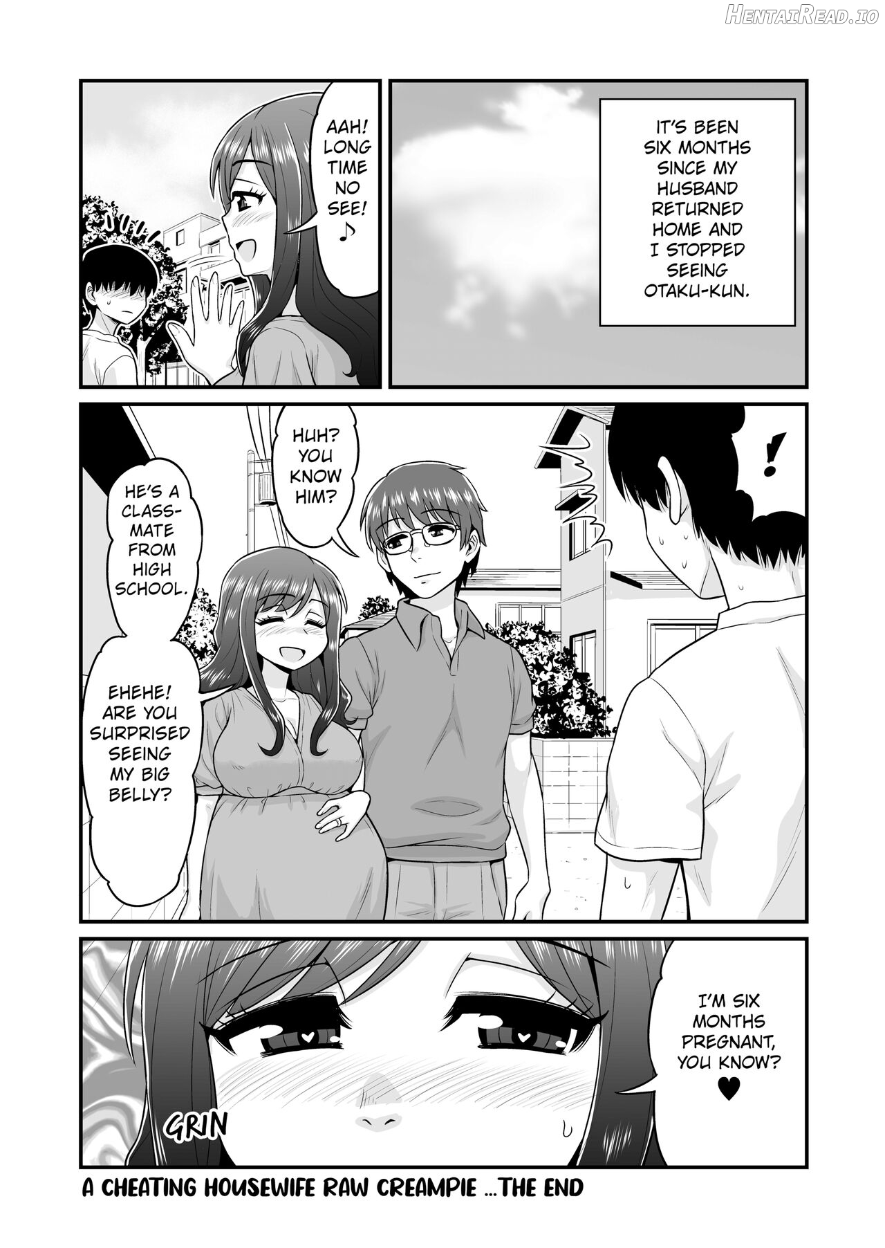 Uwaki Hitozuma Nama Nakadashi Ottori Seiso Kakure Inran Hitozuma to Okute Dotei Otaku-kun Chapter 1 - page 27