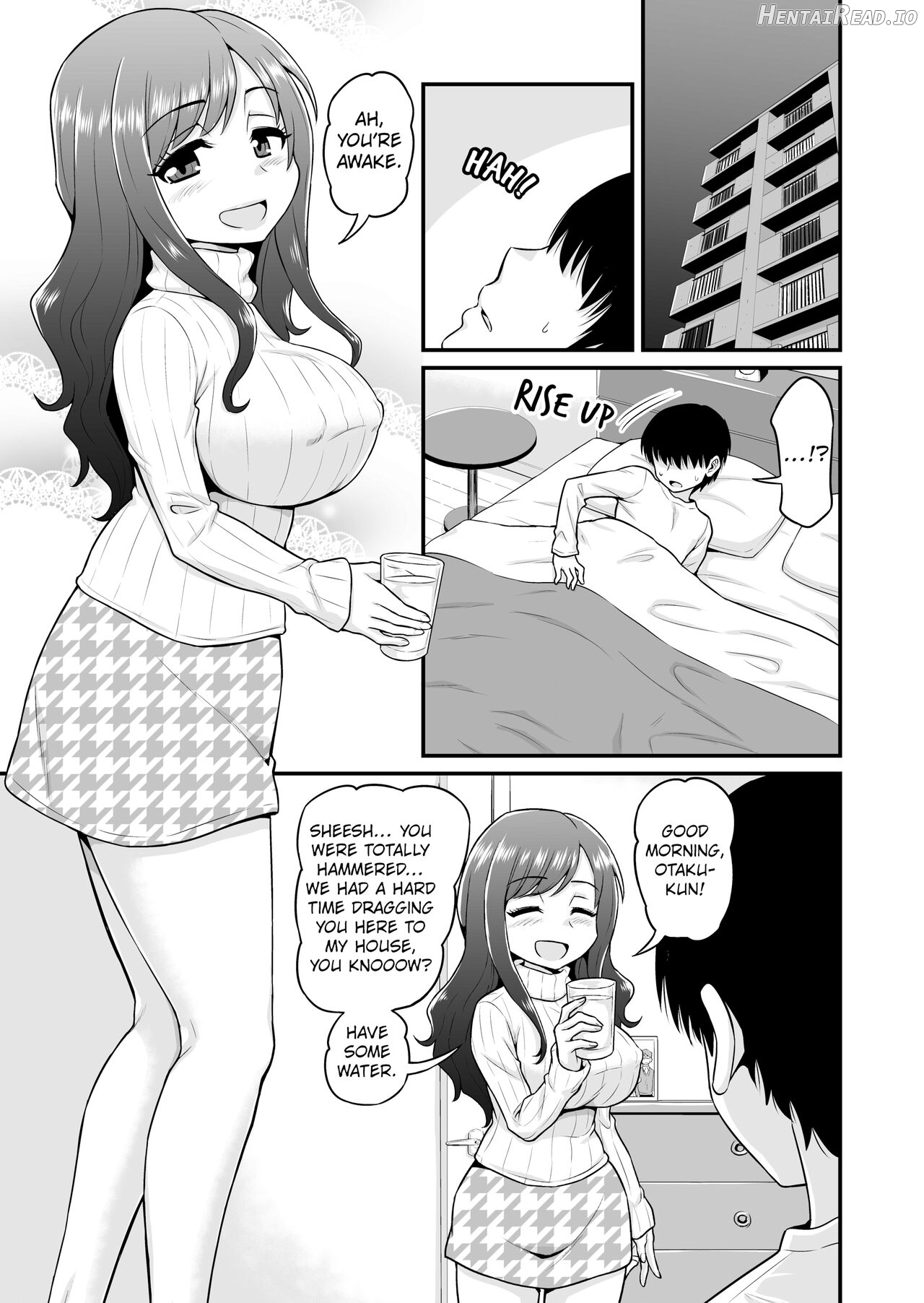 Uwaki Hitozuma Nama Nakadashi Ottori Seiso Kakure Inran Hitozuma to Okute Dotei Otaku-kun Chapter 1 - page 4