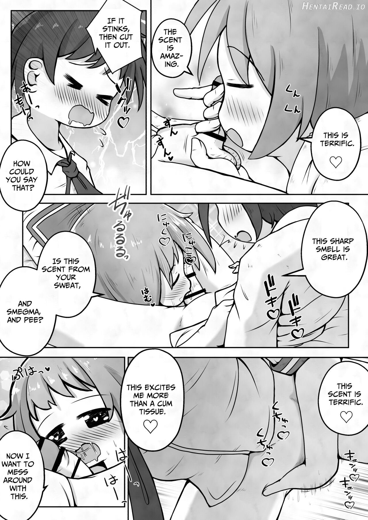 I want my sister to stop making me take off my pants without permission and masturbate with the smell of dirt! Chapter 1 - page 10