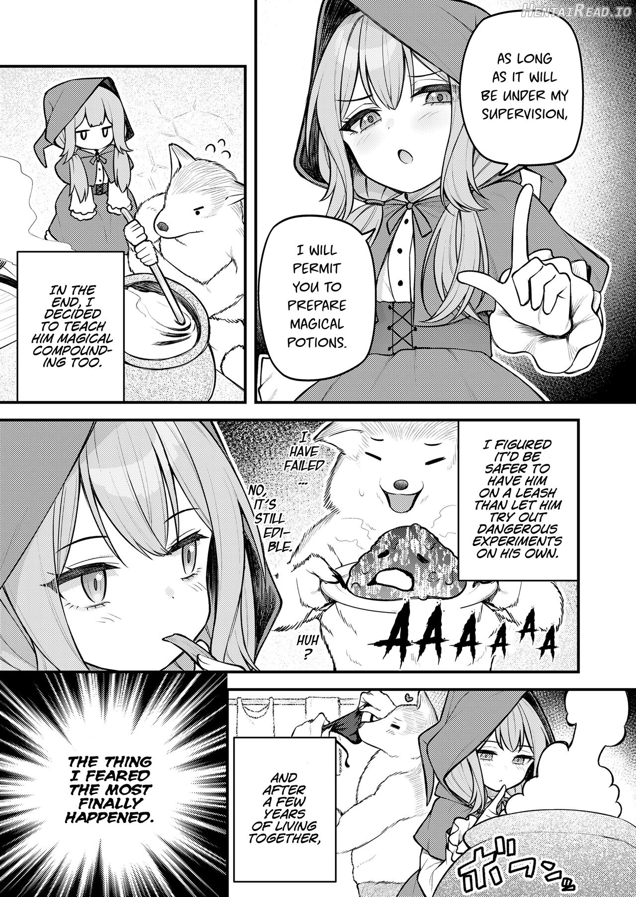 Akazukin to Fujimi no Ookami-san Zenpen Chapter 1 - page 9