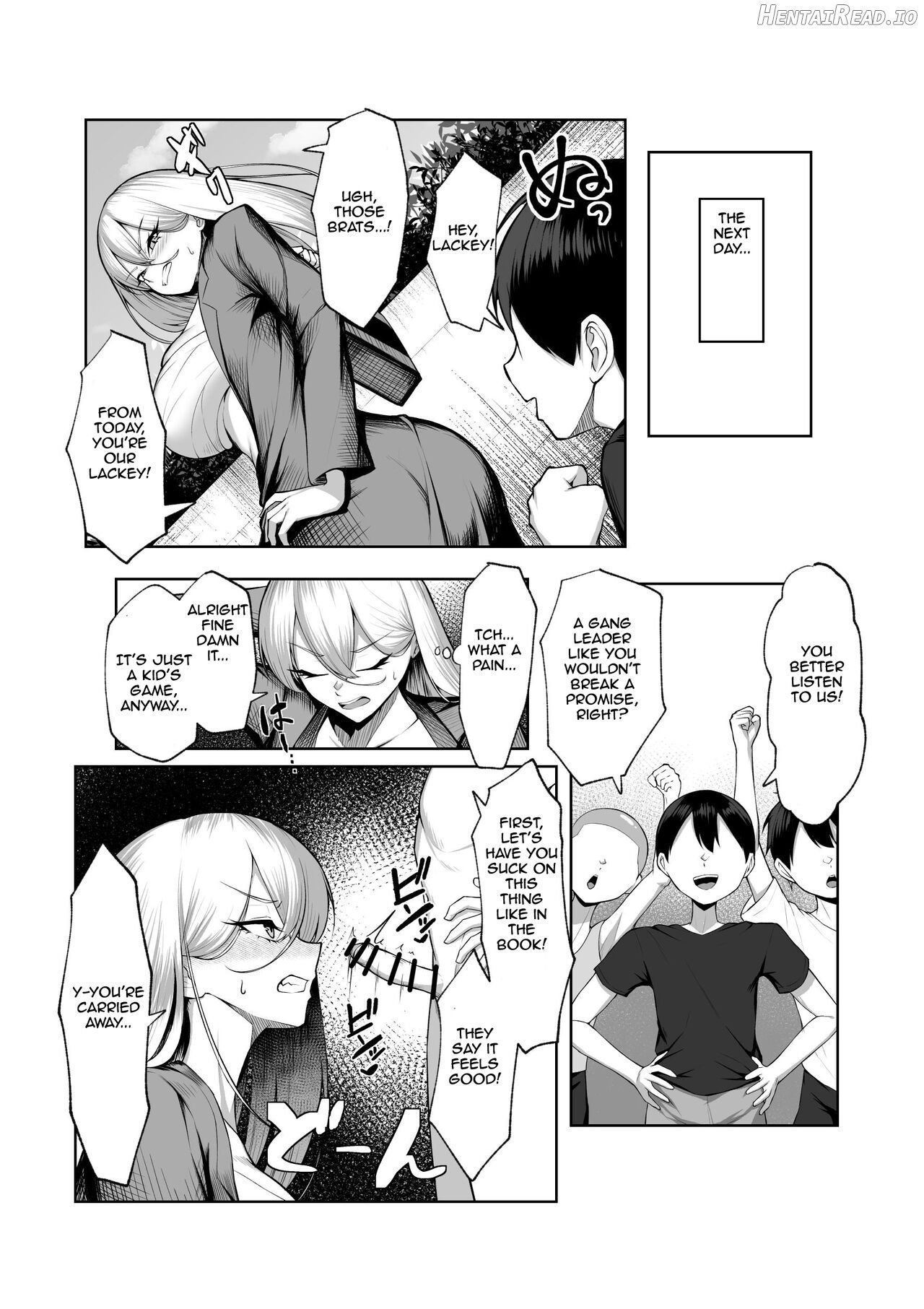 The strongest female gang leader would never lose to perverted brats! Chapter 1 - page 12