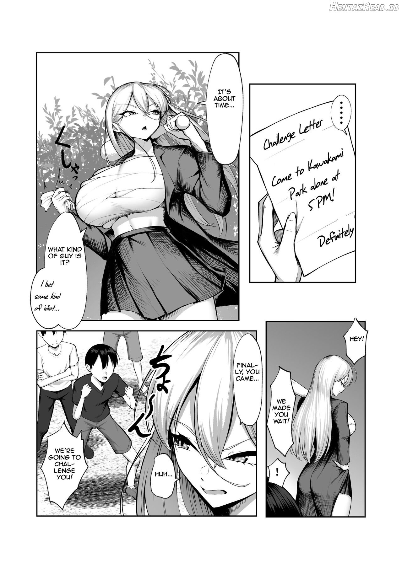 The strongest female gang leader would never lose to perverted brats! Chapter 1 - page 6