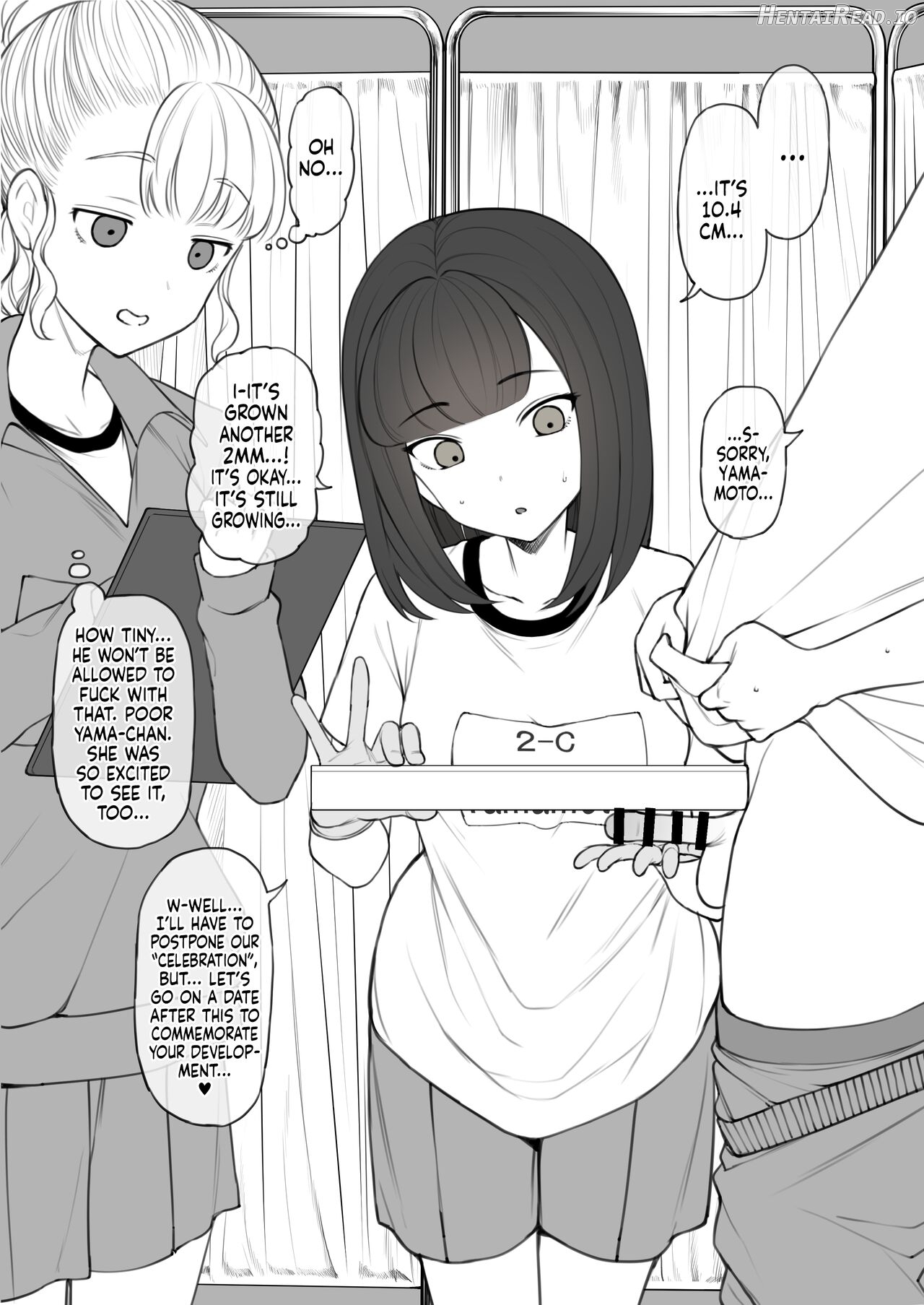 Penis no Dekasa de Subete ga Kimaru Sekai de Sochin no Boku ga Kisekiteki ni Te ni Ireta Kanojo wa Touzen no You ni Dekachin ni Netorarete Owaru Chapter 1 - page 3