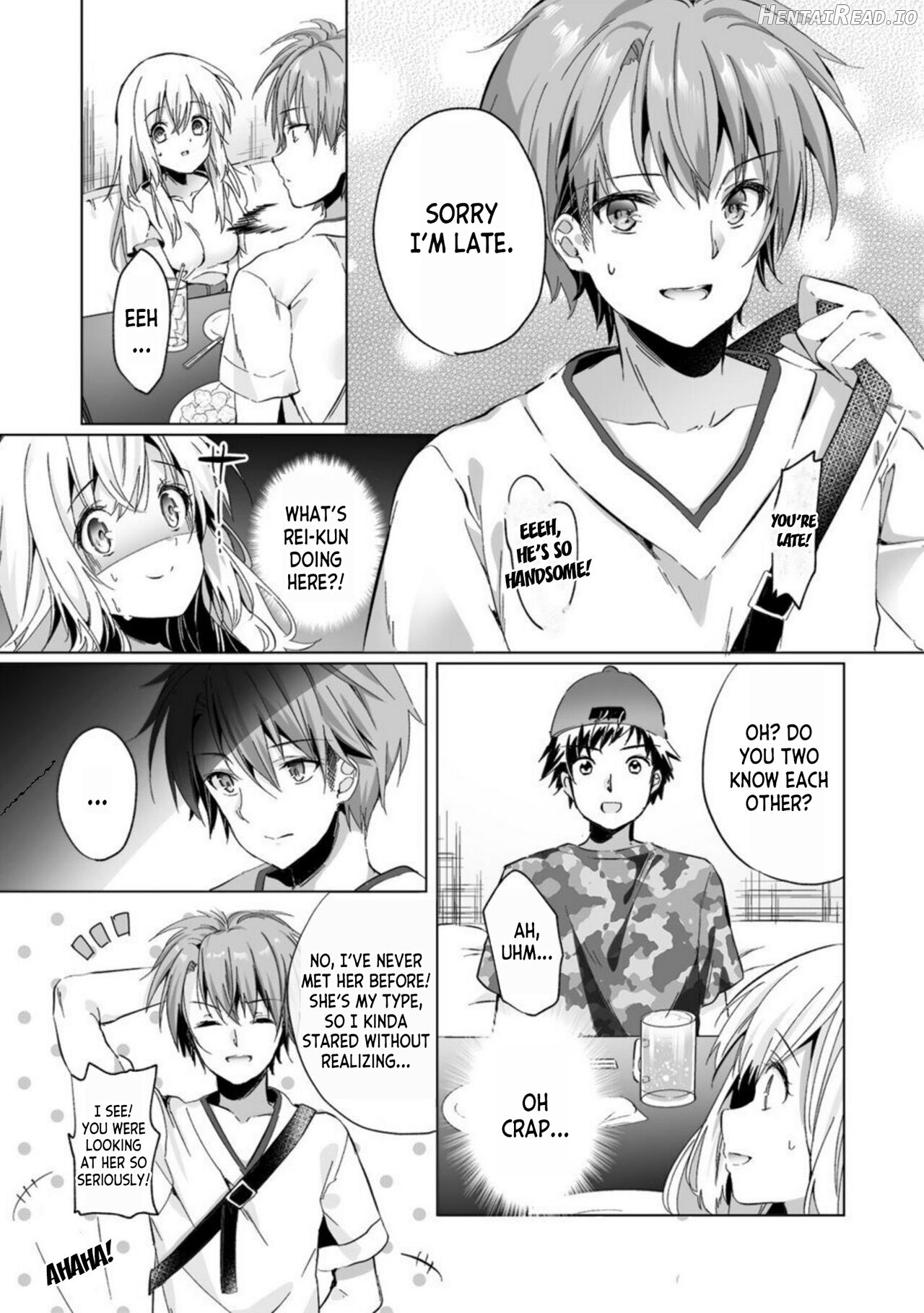 Uso, Ichiban Oku made Sounyuutteru... Kare no Kouhai kara Ikasarete... Uwaki SEX de Ochiru Yoru 1 Chapter 1 - page 8