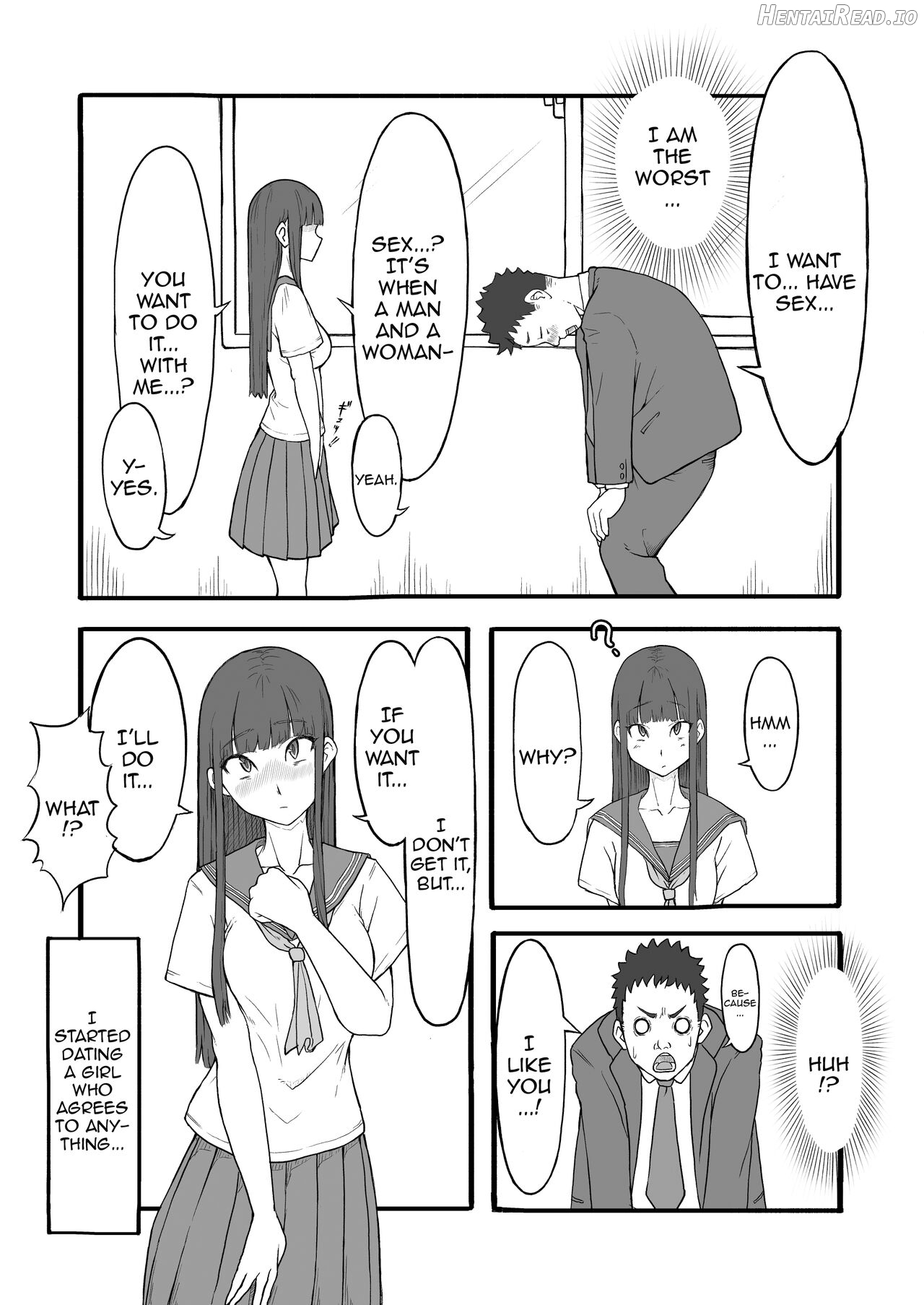 Kinjirareta Seishun no Kajitsu.~Ottori Kyonyuu Joshi no Hatsu Seikou~ Chapter 1 - page 4