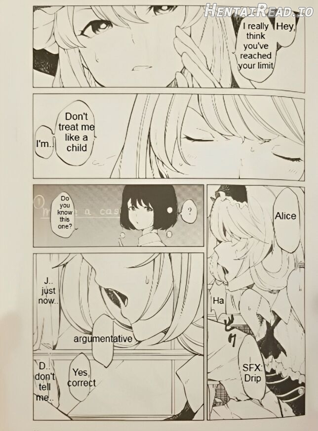 I want to go to the bathroom! Alice version Chapter 1 - page 10