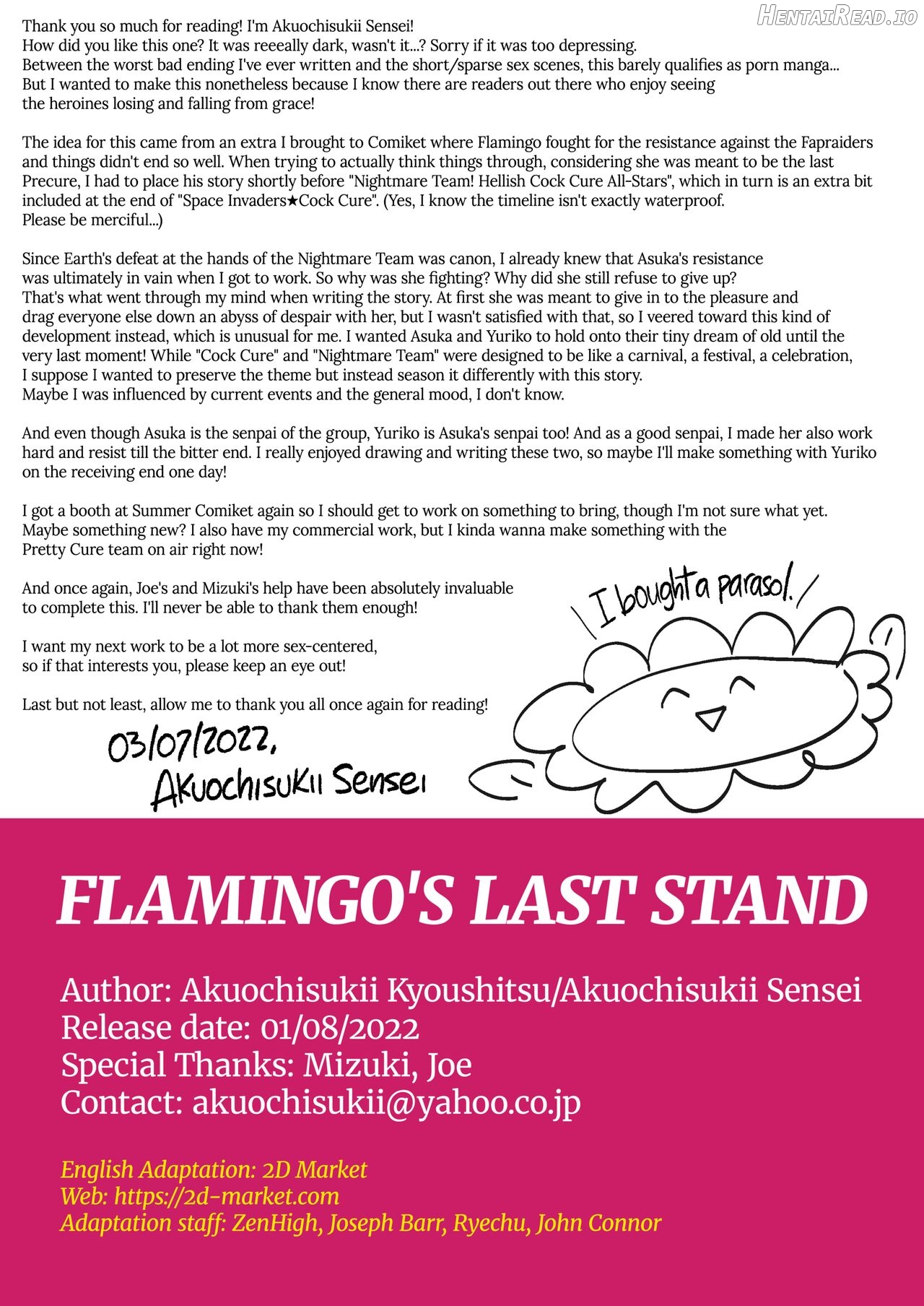 Flamingo's Last Stand Chapter 1 - page 41