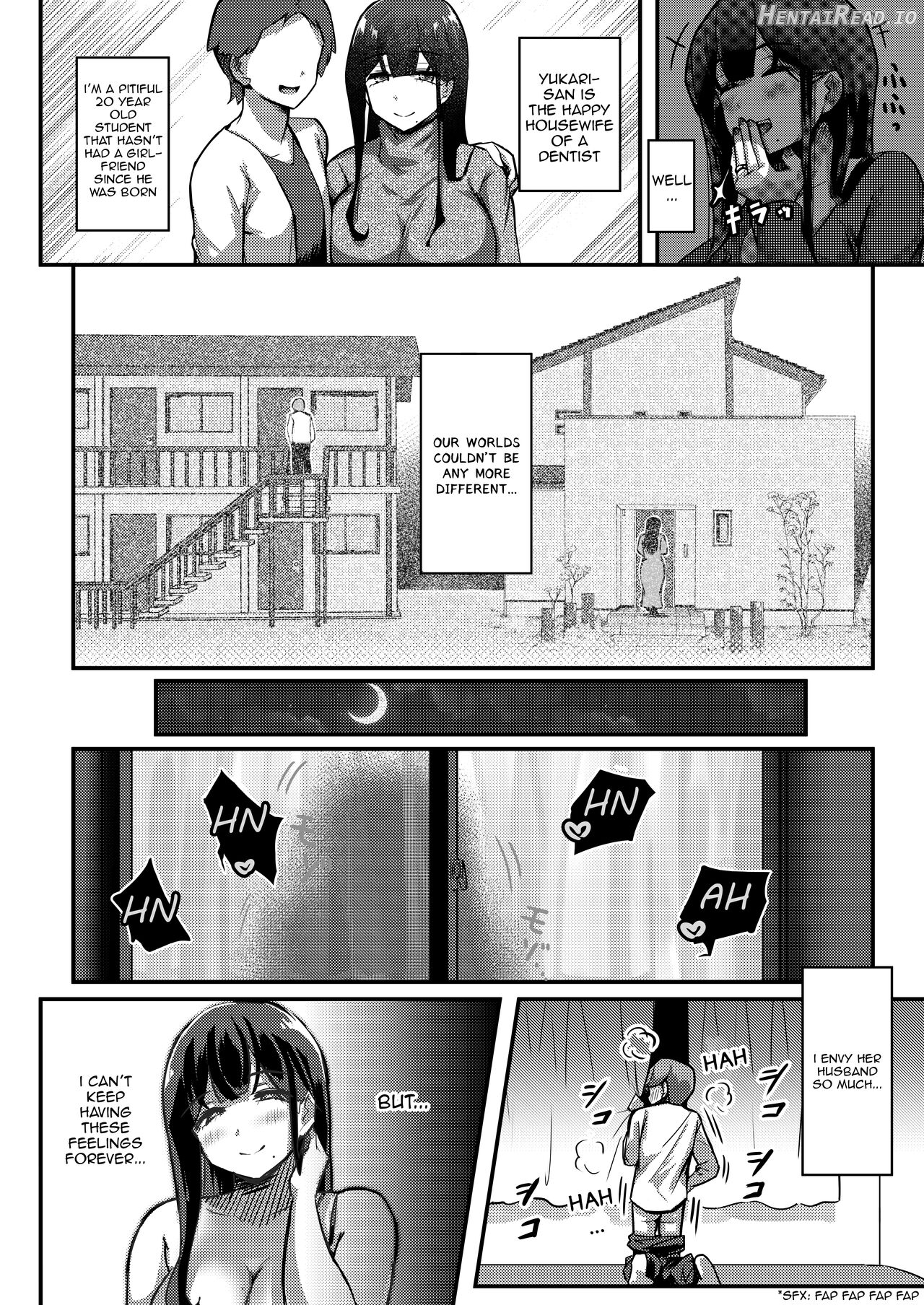 Otonari-san no Muchimuchi Wakazuma to Matching Shichatta Hanashi Chapter 1 - page 4