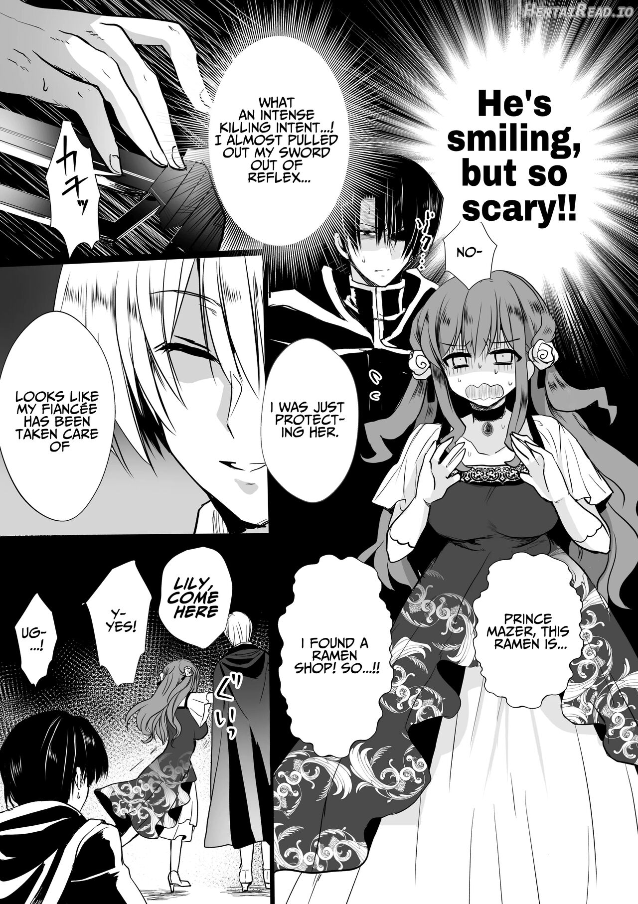 Mob Oshi JK no Akuyaku Reijou Isekai Tensei ~Hisan~ 4 Chapter 1 - page 35