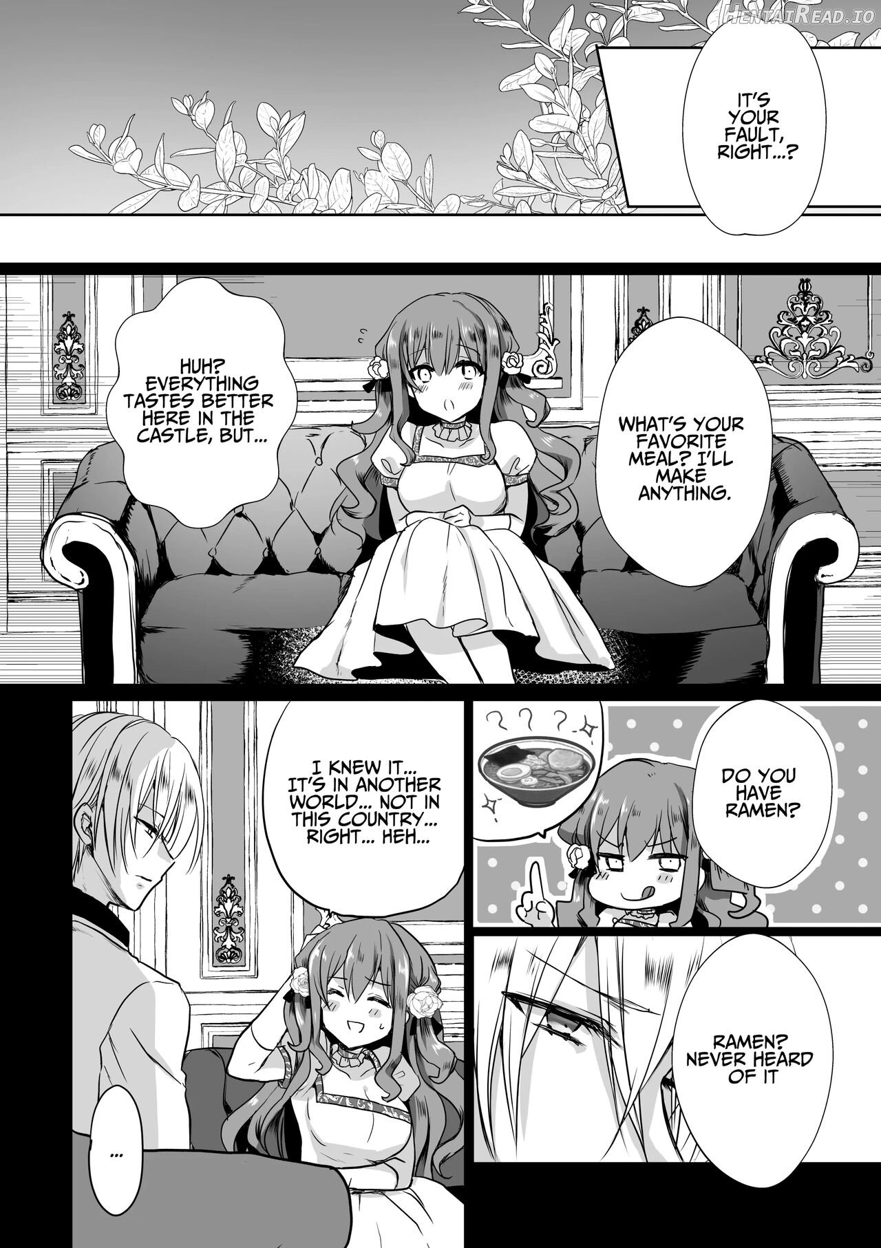 Mob Oshi JK no Akuyaku Reijou Isekai Tensei ~Hisan~ 4 Chapter 1 - page 46