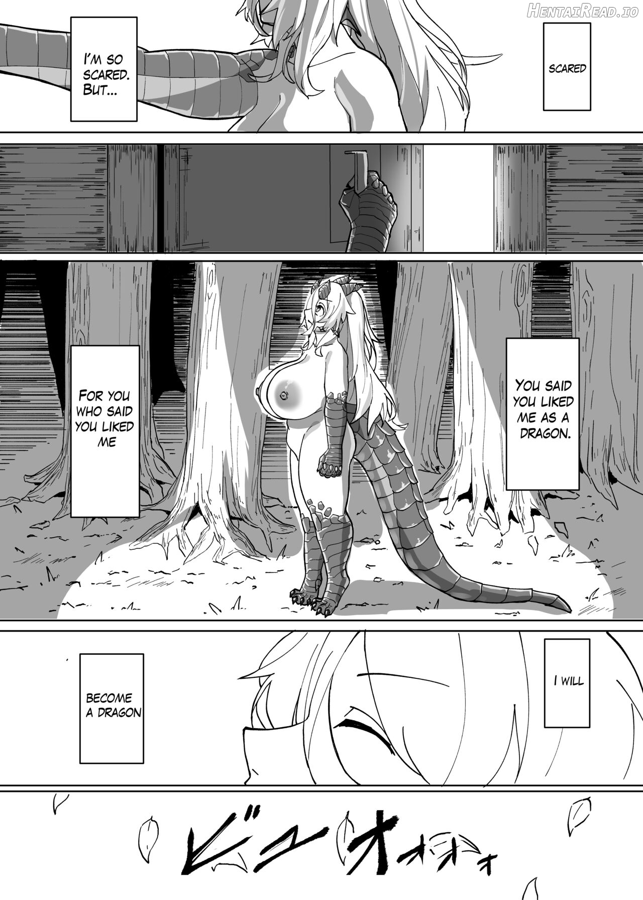 Because That Night Was The Happiest They've Ever Been - Persecuted Dragon Girl and an Assassin at His Limit Forget Human Speech and Have Beastly Sex Chapter 1 - page 14