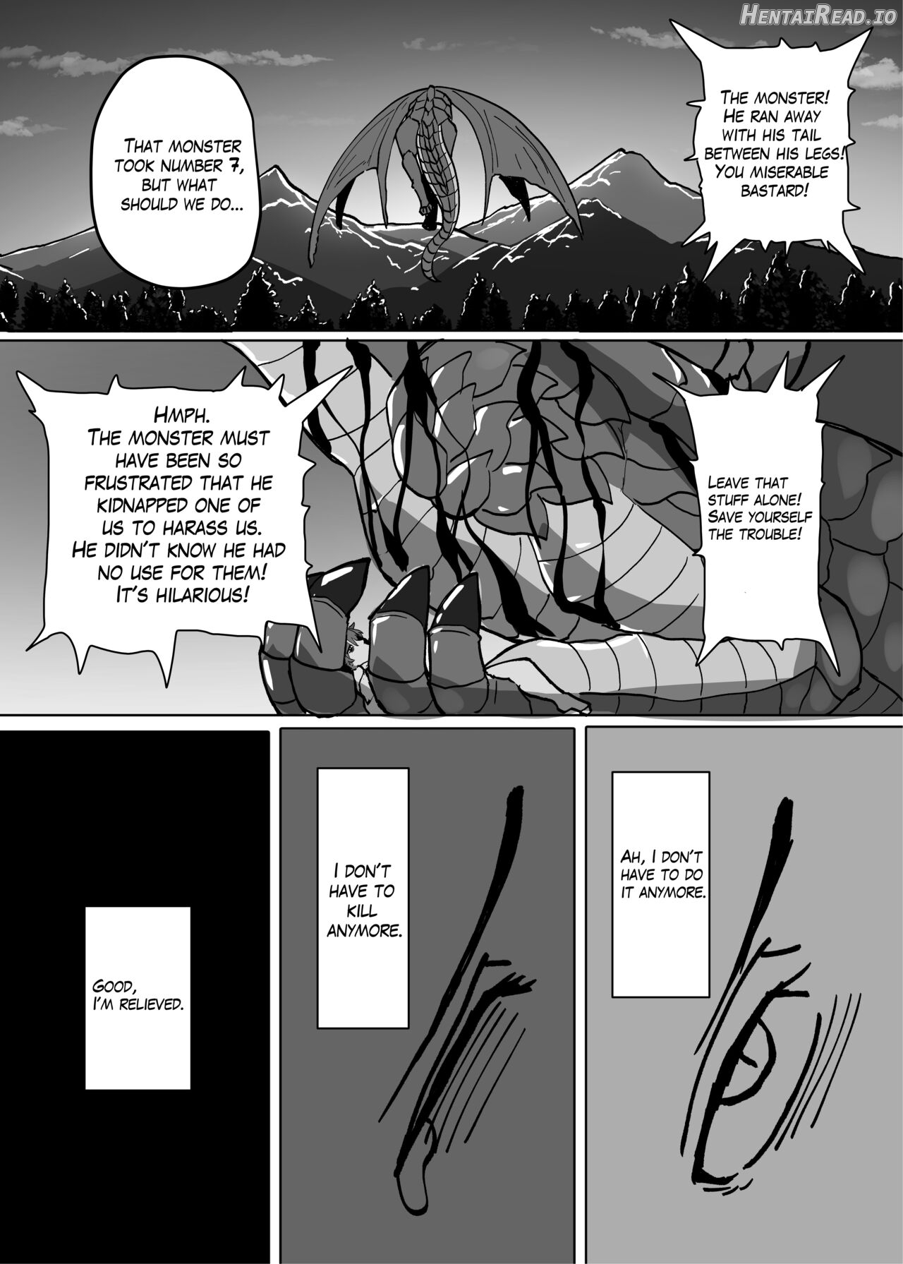 Because That Night Was The Happiest They've Ever Been - Persecuted Dragon Girl and an Assassin at His Limit Forget Human Speech and Have Beastly Sex Chapter 1 - page 21