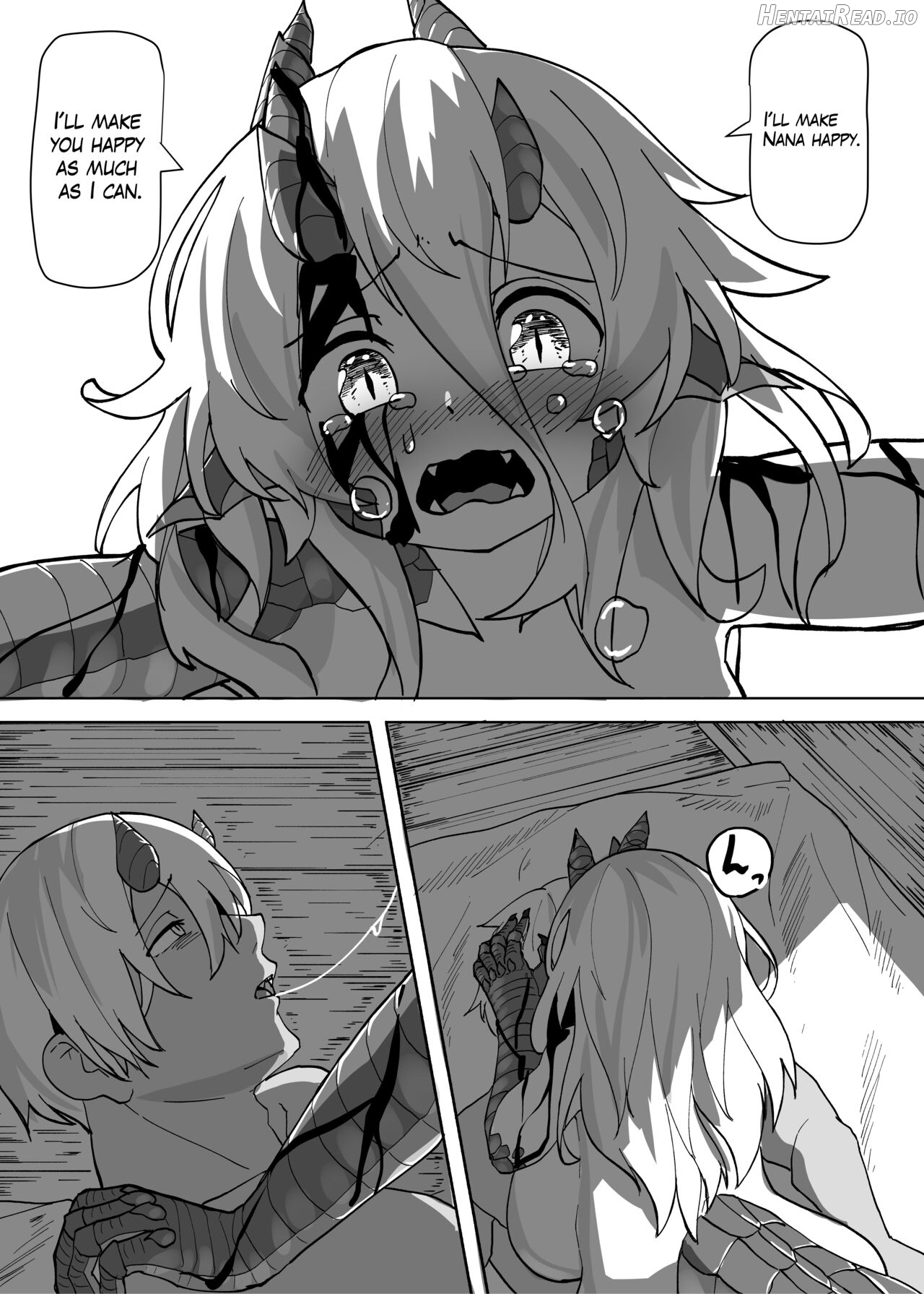 Because That Night Was The Happiest They've Ever Been - Persecuted Dragon Girl and an Assassin at His Limit Forget Human Speech and Have Beastly Sex Chapter 1 - page 26