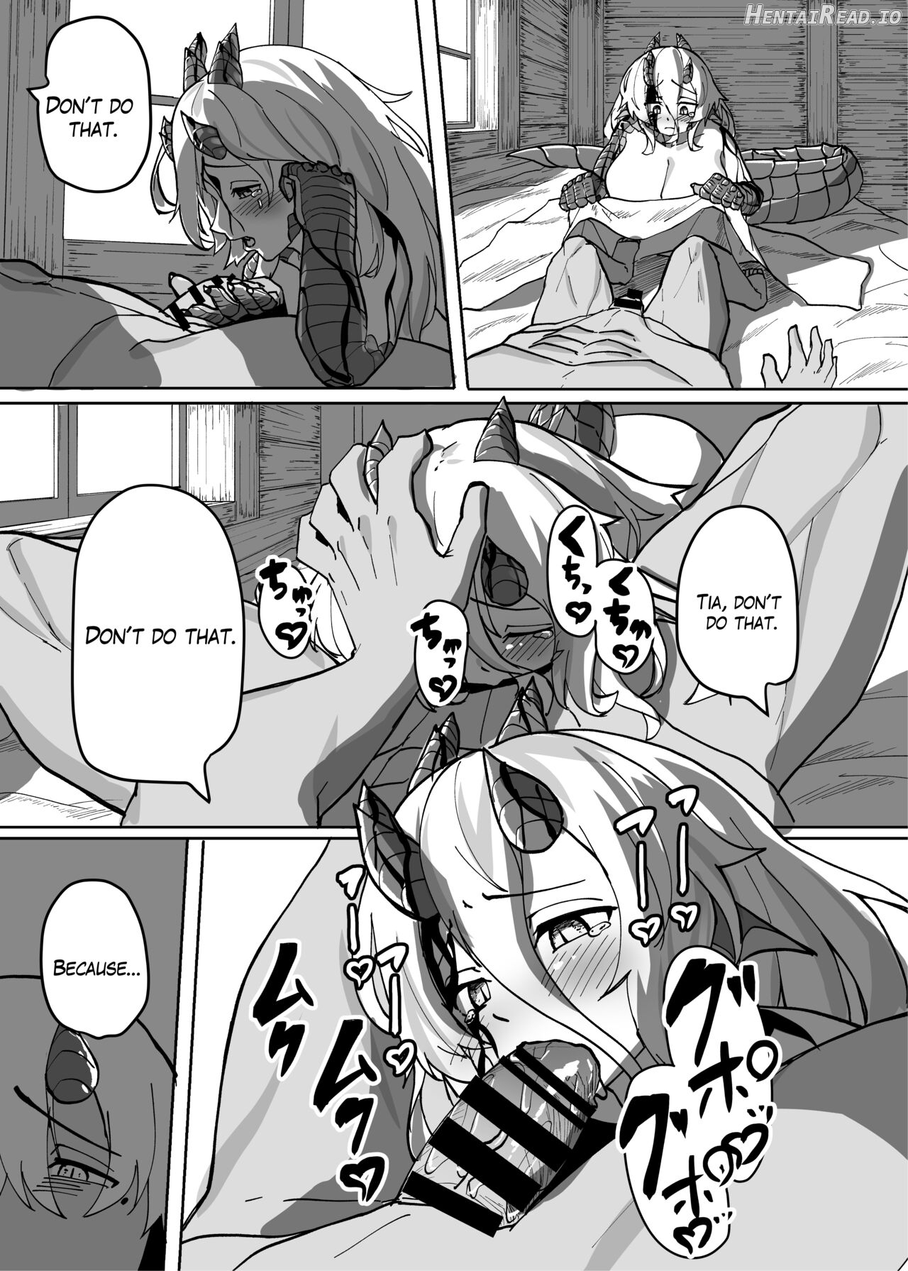 Because That Night Was The Happiest They've Ever Been - Persecuted Dragon Girl and an Assassin at His Limit Forget Human Speech and Have Beastly Sex Chapter 1 - page 27