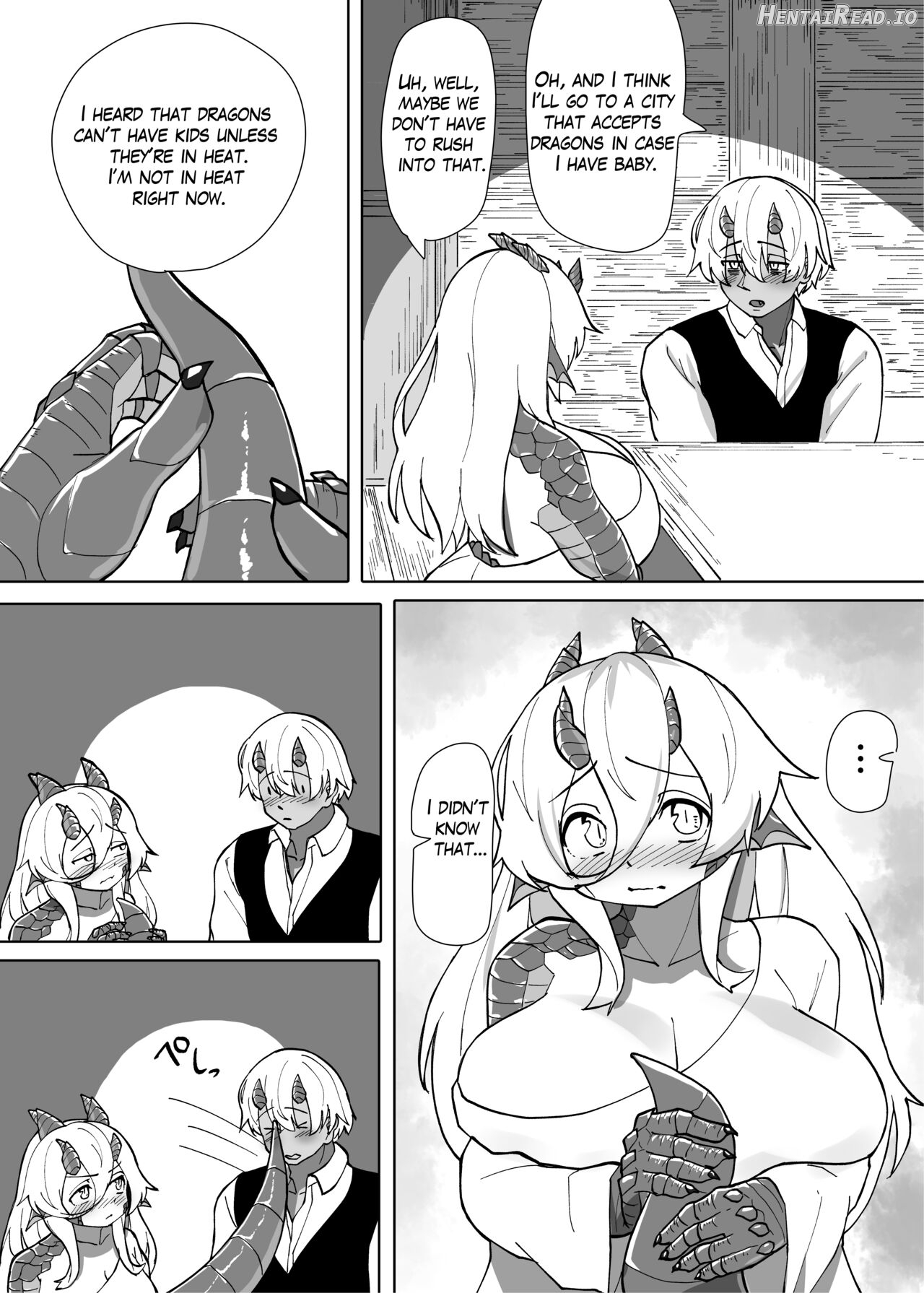 Because That Night Was The Happiest They've Ever Been - Persecuted Dragon Girl and an Assassin at His Limit Forget Human Speech and Have Beastly Sex Chapter 1 - page 83