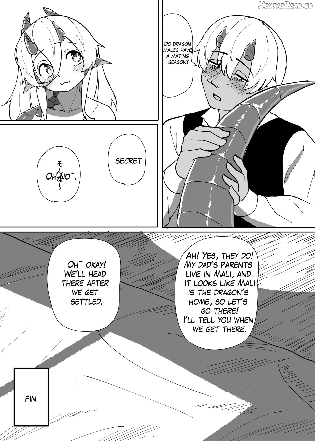 Because That Night Was The Happiest They've Ever Been - Persecuted Dragon Girl and an Assassin at His Limit Forget Human Speech and Have Beastly Sex Chapter 1 - page 84