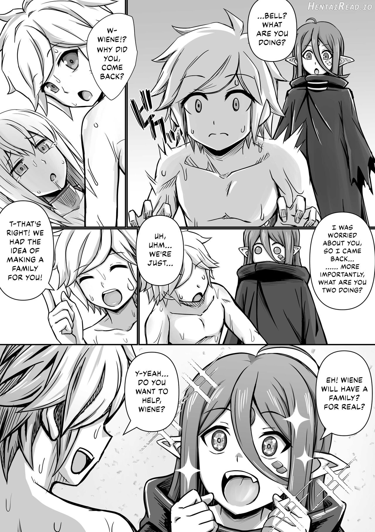 Aiz, Bell-kun ni Kaeriuchi ni Au Chapter 1 - page 8