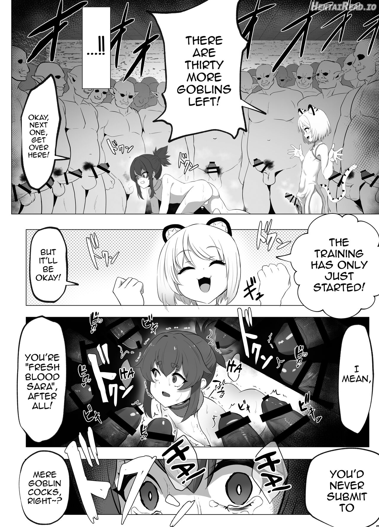 Namaiki Otokonoko Boukensha VS Zetsurin Goblin Chapter 1 - page 46