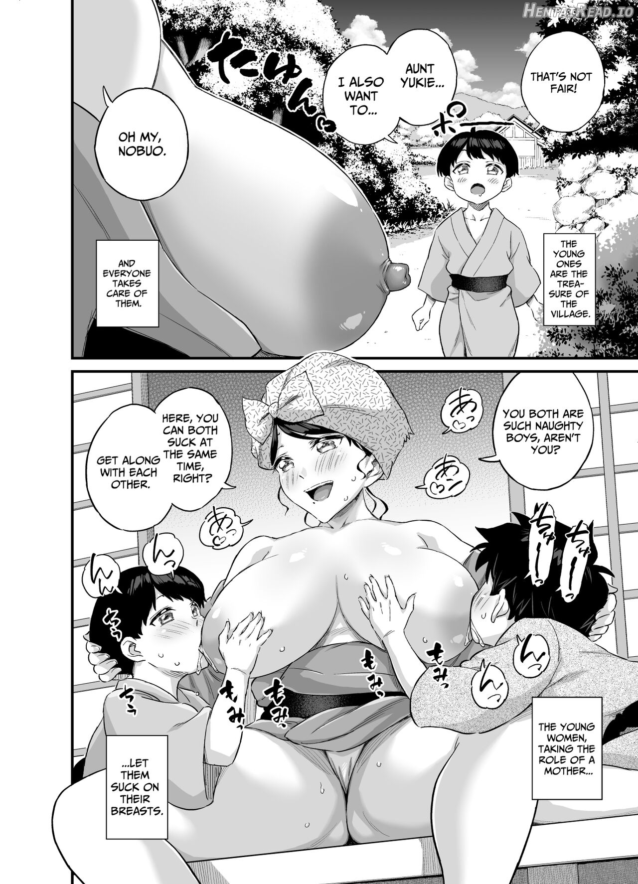 Chichi o Suwaseru Mura -Breast Sucking Village- Chapter 1 - page 3