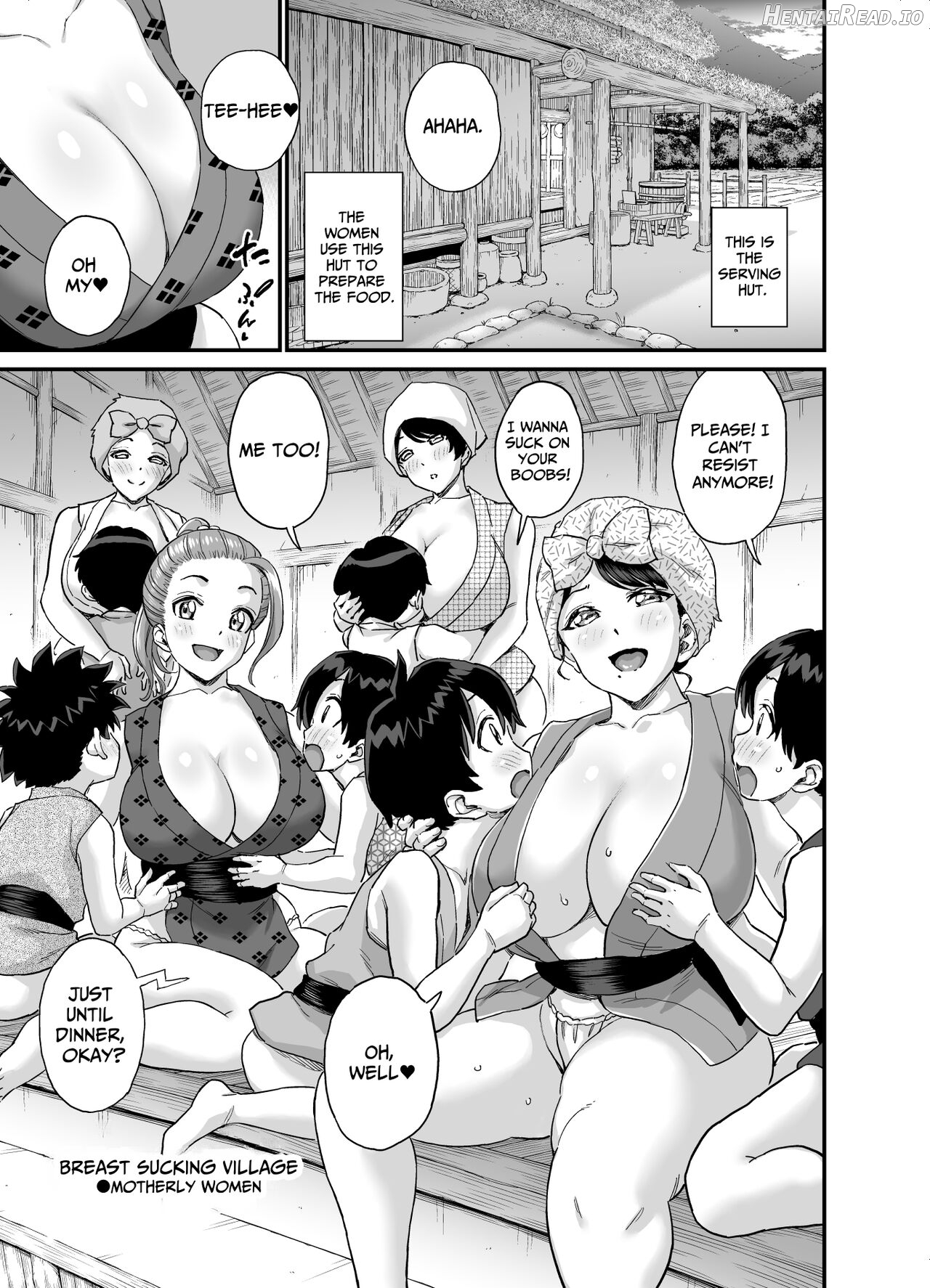 Chichi o Suwaseru Mura -Breast Sucking Village- Chapter 1 - page 76