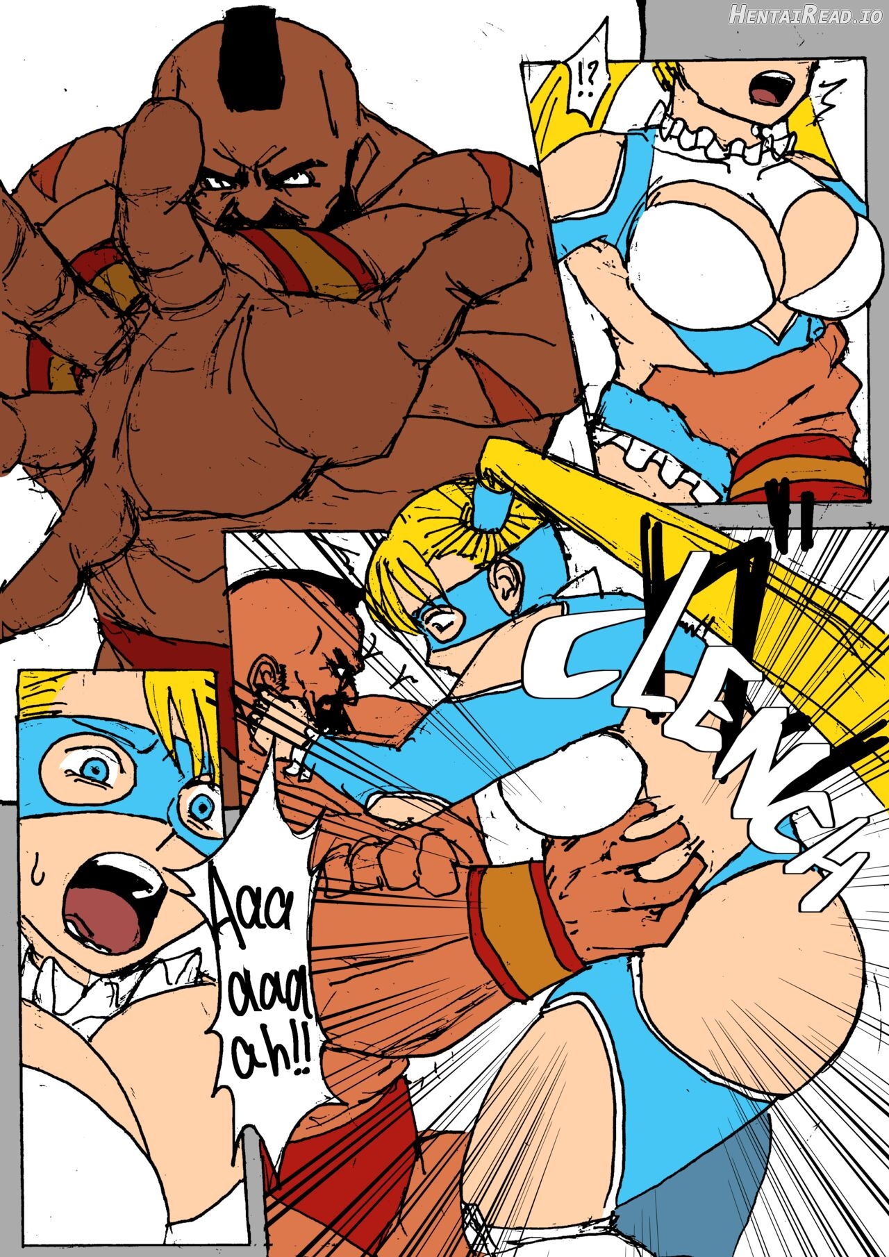 Zangief VS. Rainbow Mika Chapter 1 - page 8