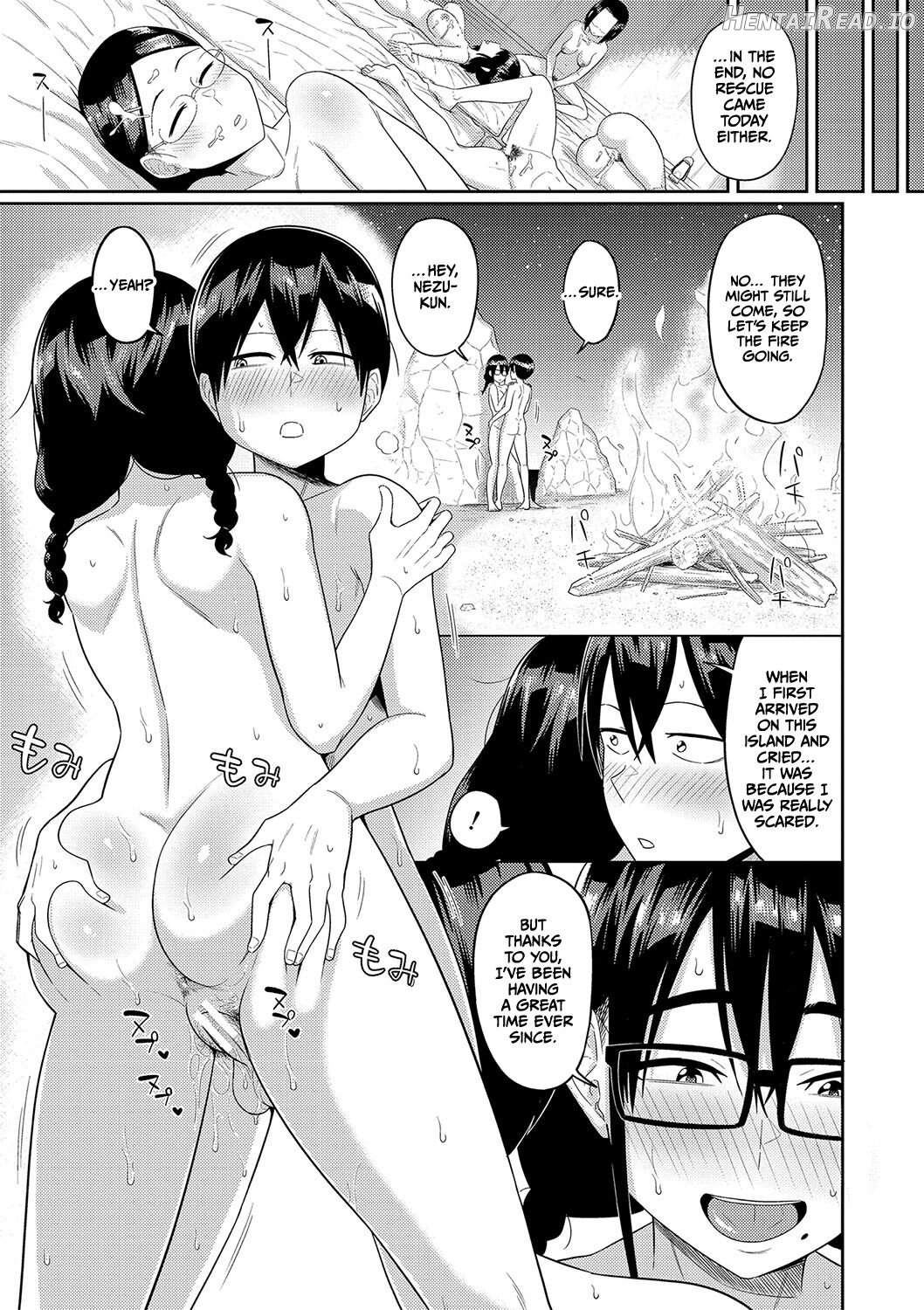 Mujintou de, SEX ni Kyoumi Shinshin na Dosukebe Inkya Joshi-tachi to Harem Life Chapter 1 - page 102