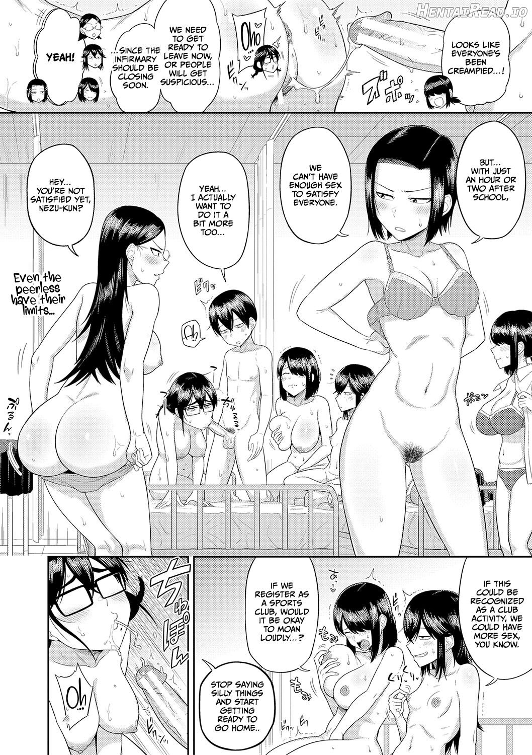 Mujintou de, SEX ni Kyoumi Shinshin na Dosukebe Inkya Joshi-tachi to Harem Life Chapter 1 - page 111