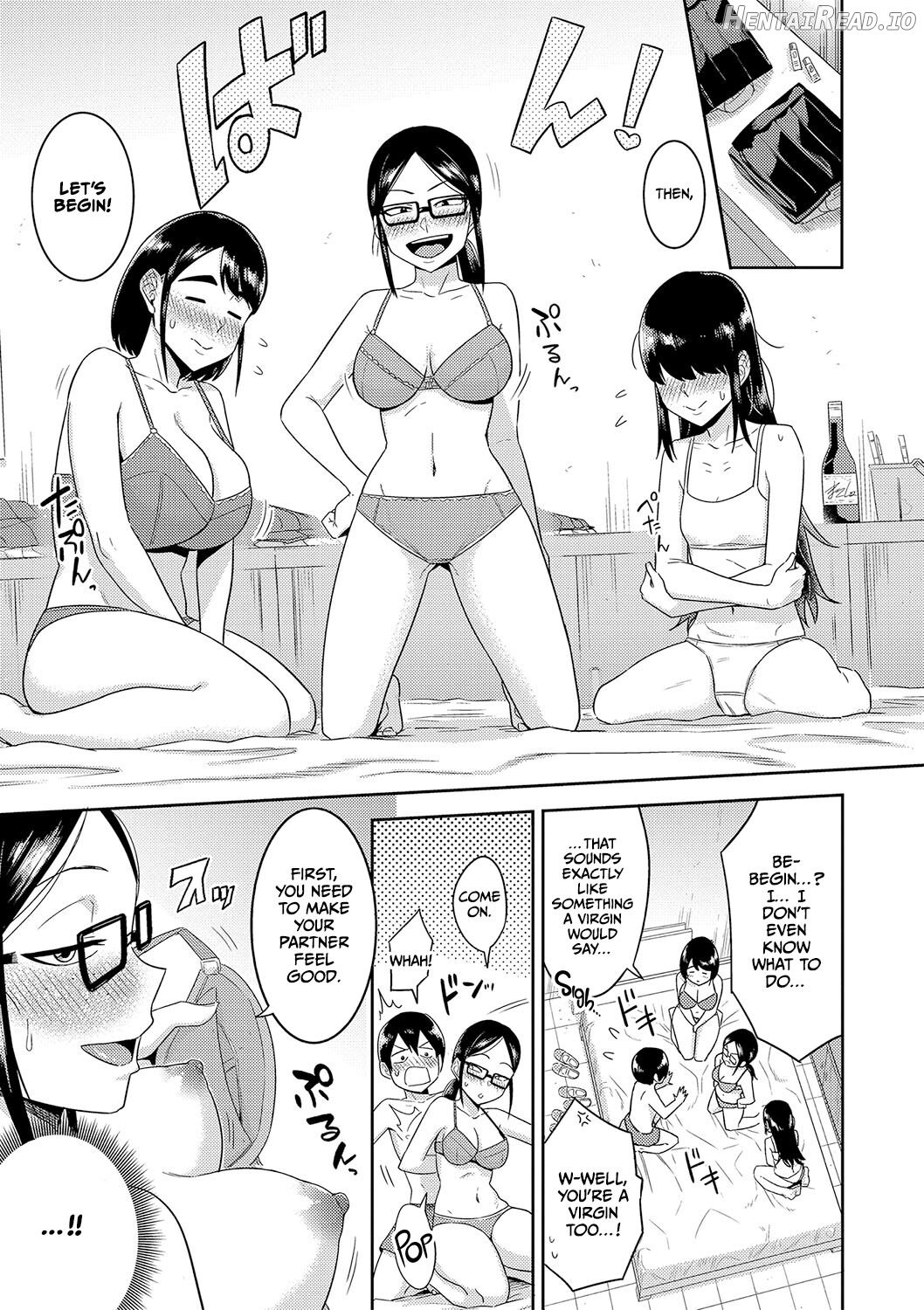 Mujintou de, SEX ni Kyoumi Shinshin na Dosukebe Inkya Joshi-tachi to Harem Life Chapter 1 - page 182