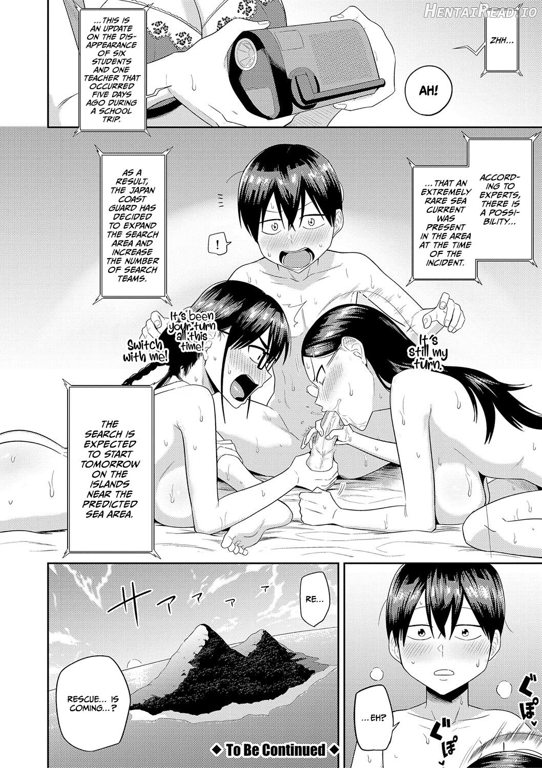 Mujintou de, SEX ni Kyoumi Shinshin na Dosukebe Inkya Joshi-tachi to Harem Life Chapter 1 - page 73