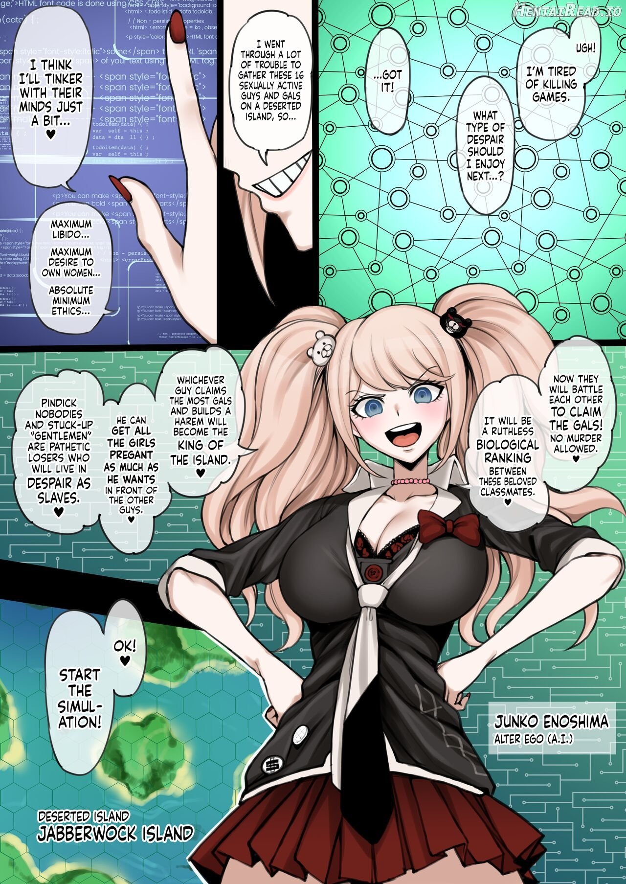 Danganronpa 2 Chapter 1 - page 1