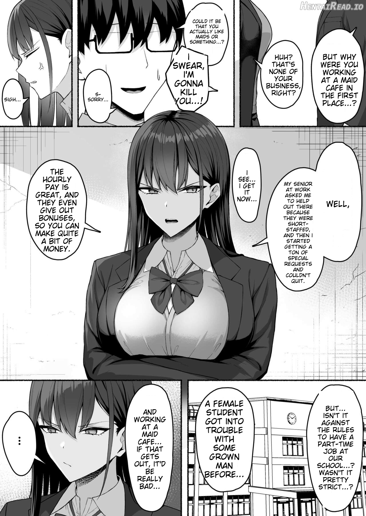 A story about turning a gal from class into an obedient erotic maid Chapter 1 - page 12