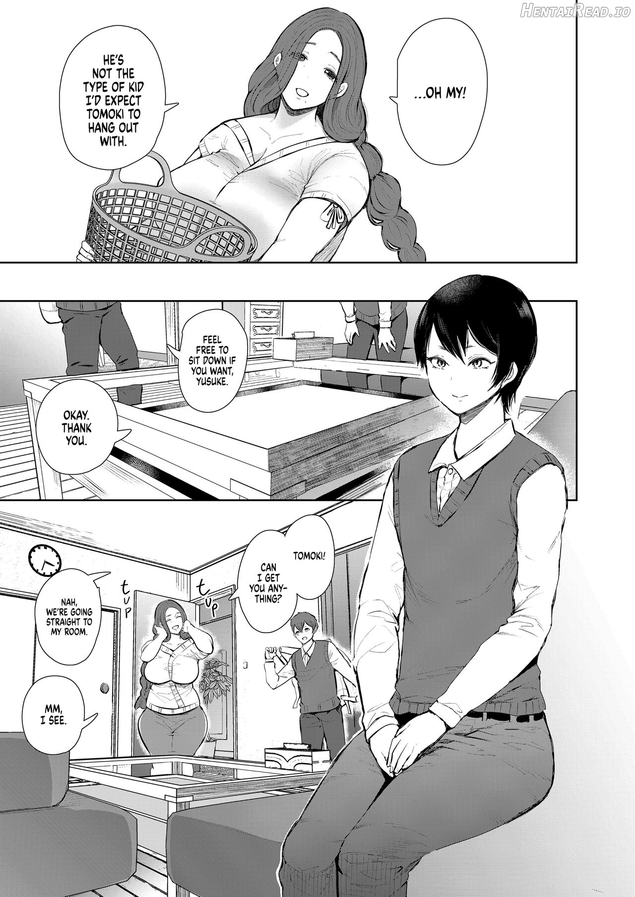 Mukashi no Uwaki Aite no Ko ga Jitsu wa Watashi no Musuko no Doukyuusei de Chapter 1 - page 7