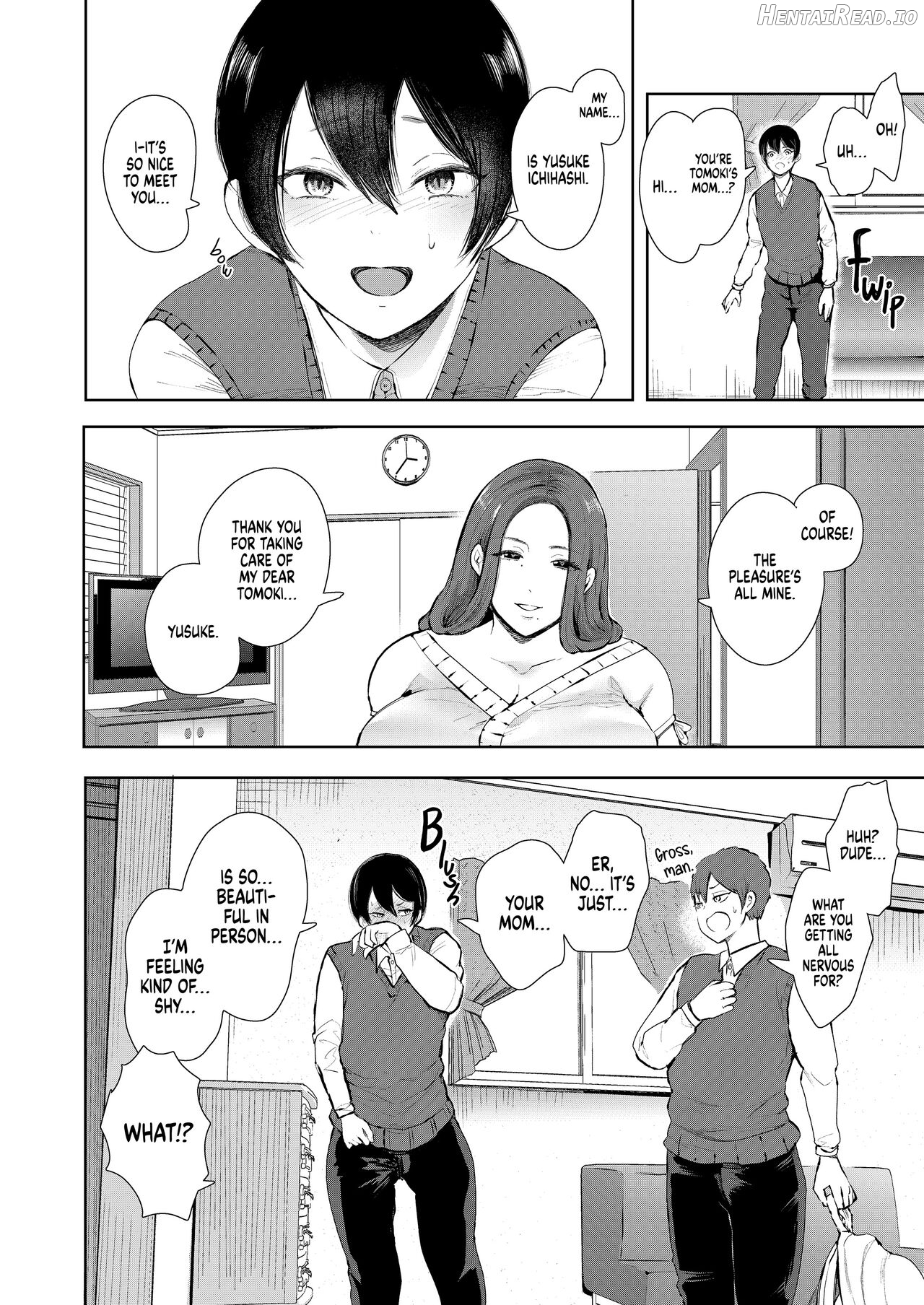 Mukashi no Uwaki Aite no Ko ga Jitsu wa Watashi no Musuko no Doukyuusei de Chapter 1 - page 8