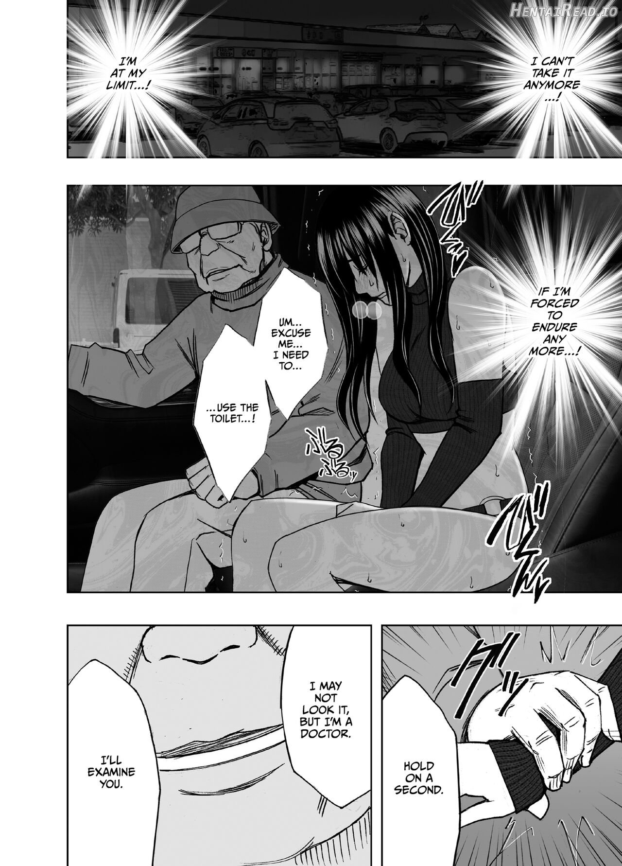 Hentai roujin ni syuujinkanshi car sex wo saserarete Chapter 1 - page 12