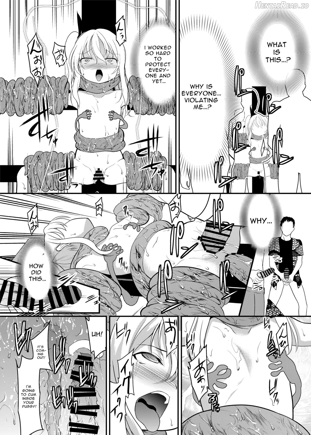 Kaitou Shoujo Mysty Lady ~Muku na Henshin Heroine wa Shokushu to Minshuu ni Otosareru~ Chapter 1 - page 26