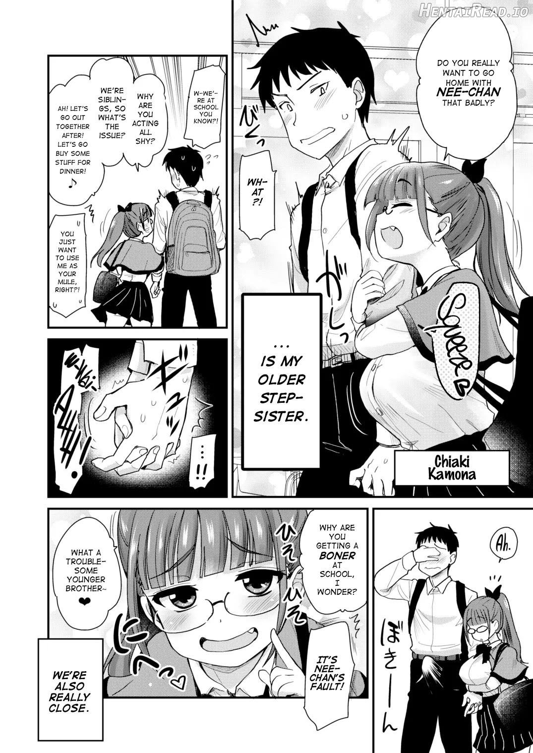 Otouto no Seiyoku Shori wa, Ane ga Suru Mono da to Onee-chan wa Omotte iru. My big step-sister thinks that big sisters should take care of their little brother's sexual urges Chapter 1 - page 4