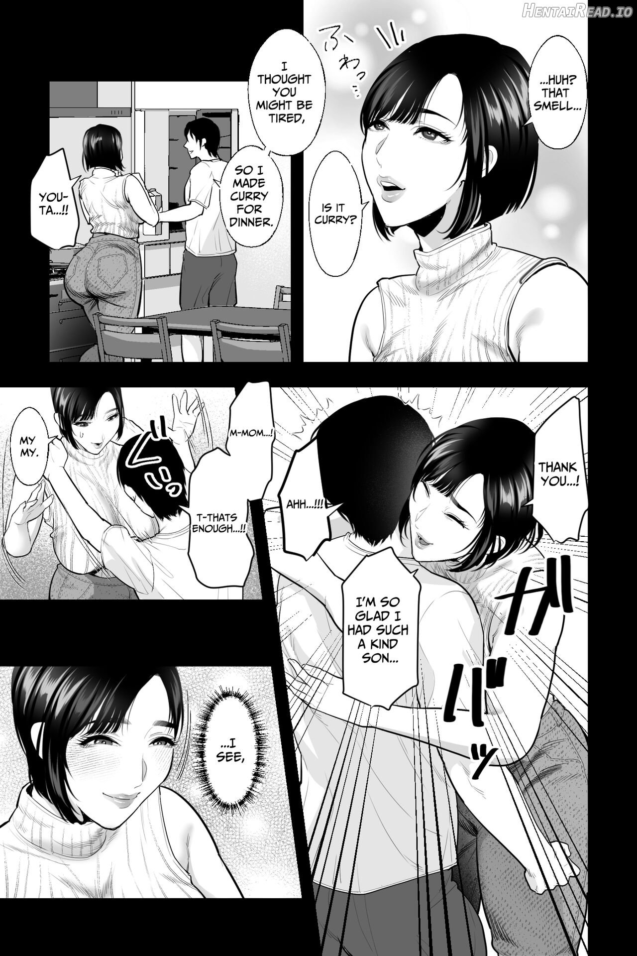 Haha no Naedoko ~Kyonyuu no Haha ni Saimin Kakete, Ninchi Kaihen x Noukou Nakadashi Sex~ Chapter 1 - page 4