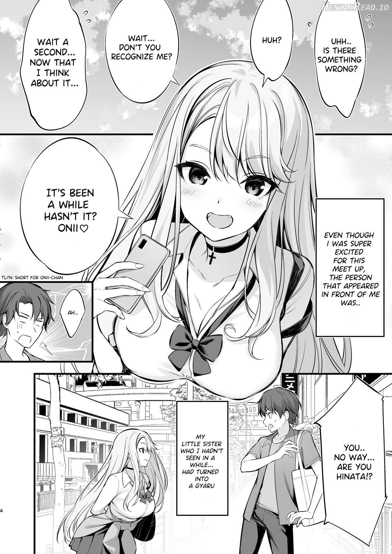 SNS de Deatta no wa Gyaru-ka shita Imouto Deshita Chapter 1 - page 3