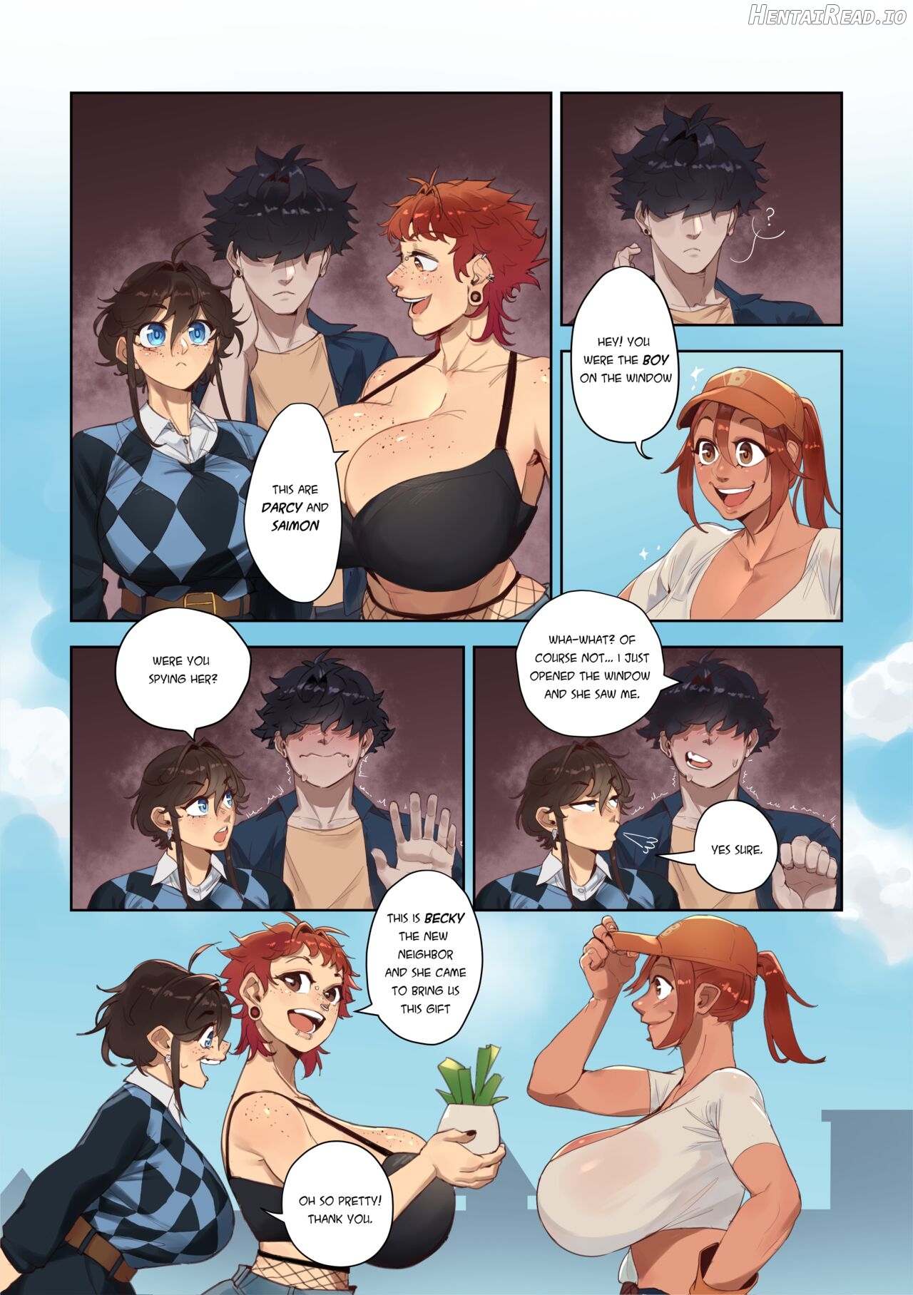 sunger comic Outside Chapter 1 - page 21