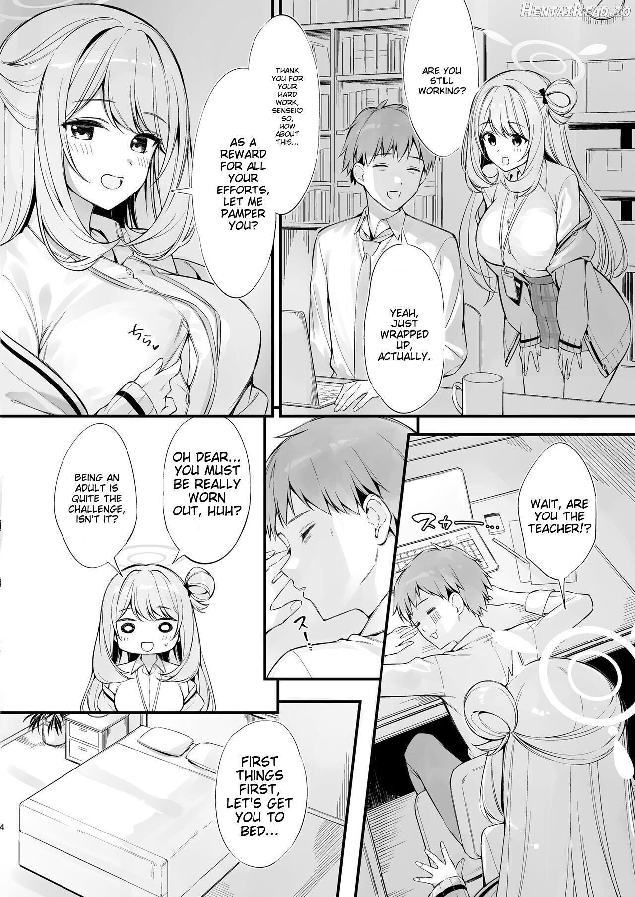 Sensei, Nechattan desu ka? Osocchattemo Ii desu ka? Chapter 1 - page 3