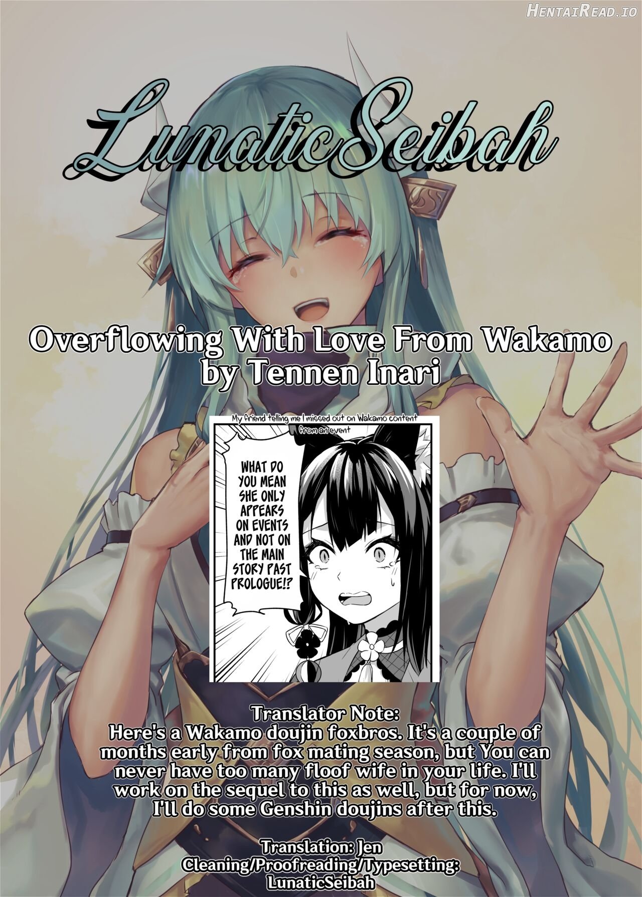 Overflowing With Love From Wakamo Chapter 1 - page 30