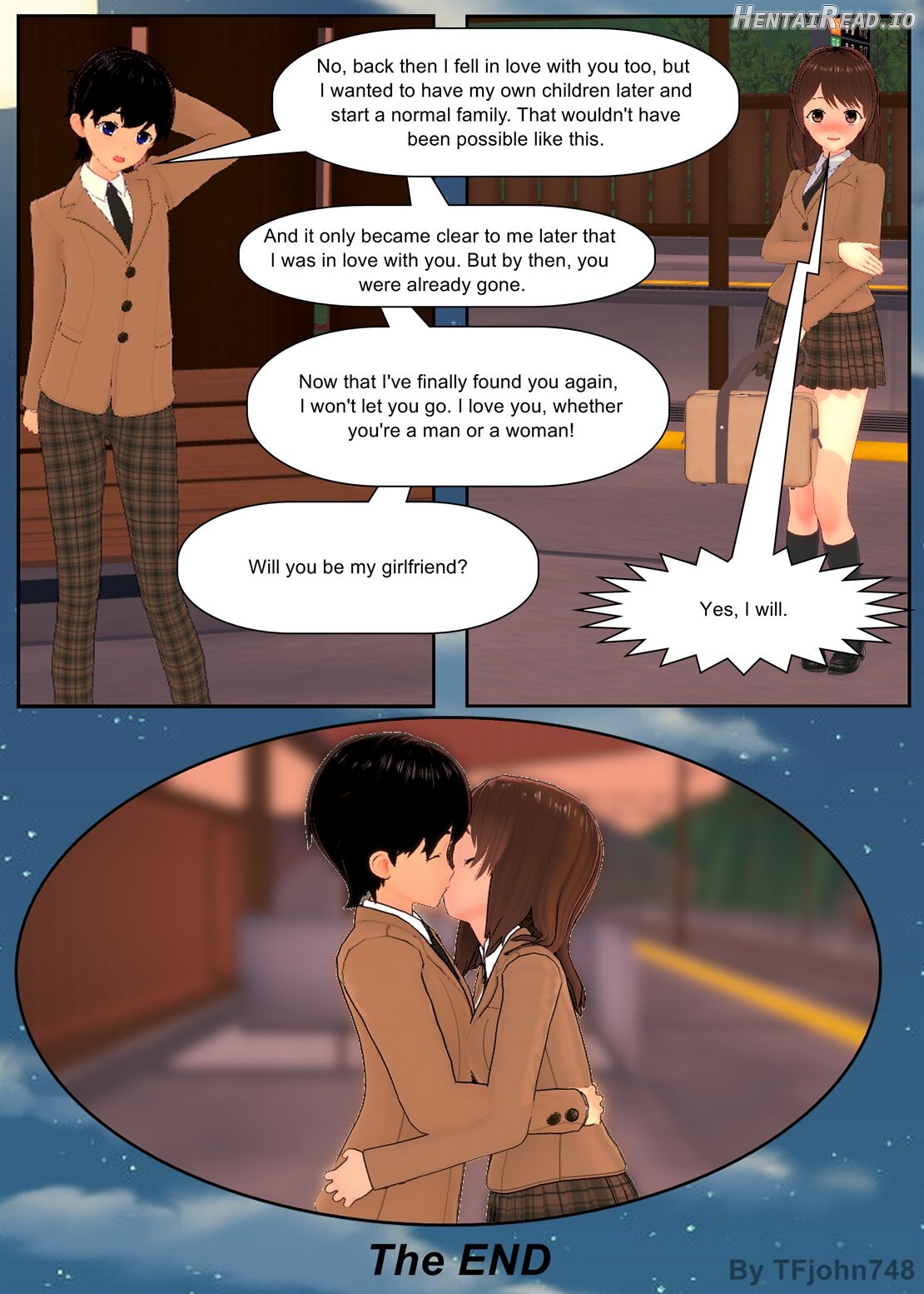 Girl transformation EN Chapter 1 - page 66