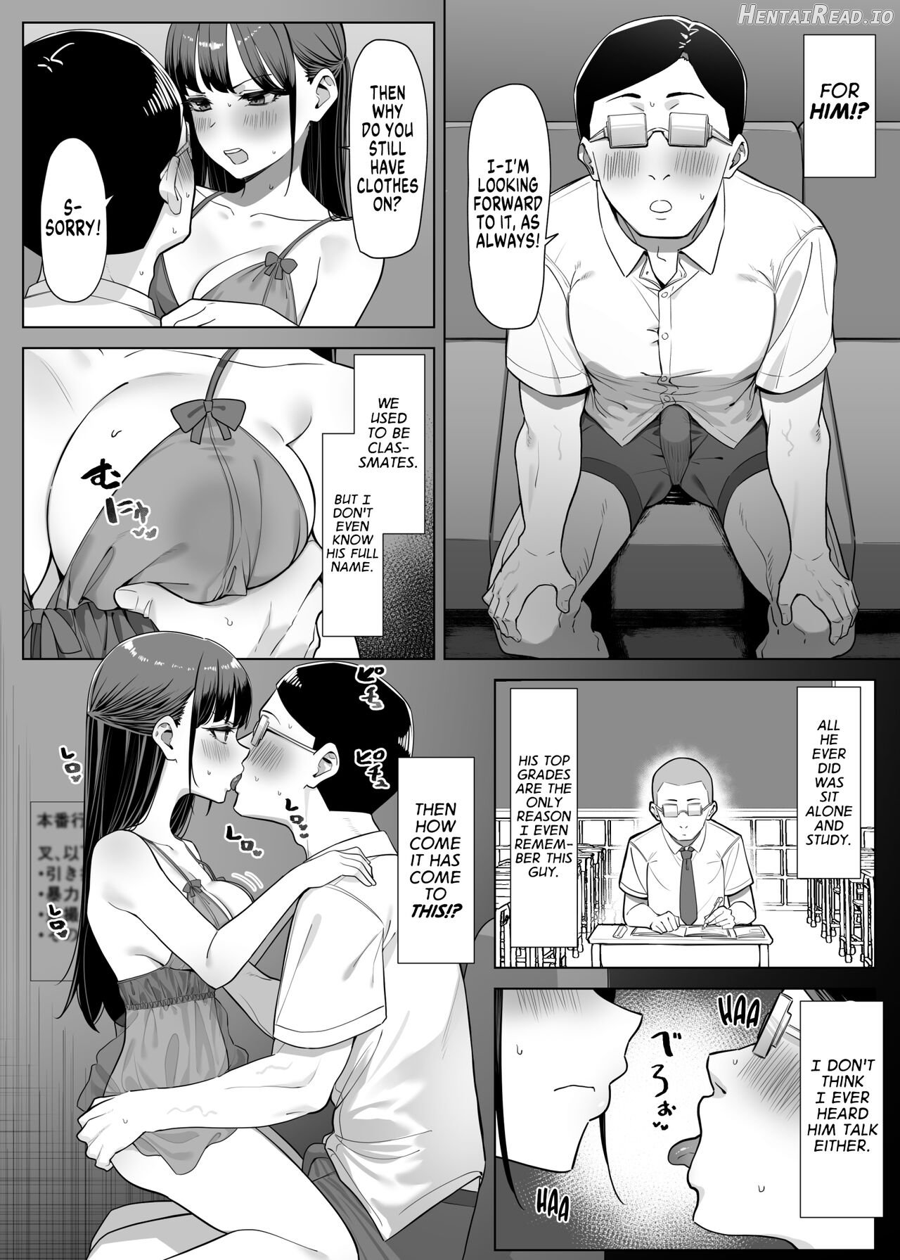 Ecchi na Omise ni Ittara, Mukashi no Doukyuusei ga Ita Hanashi Sono 3 Chapter 1 - page 4