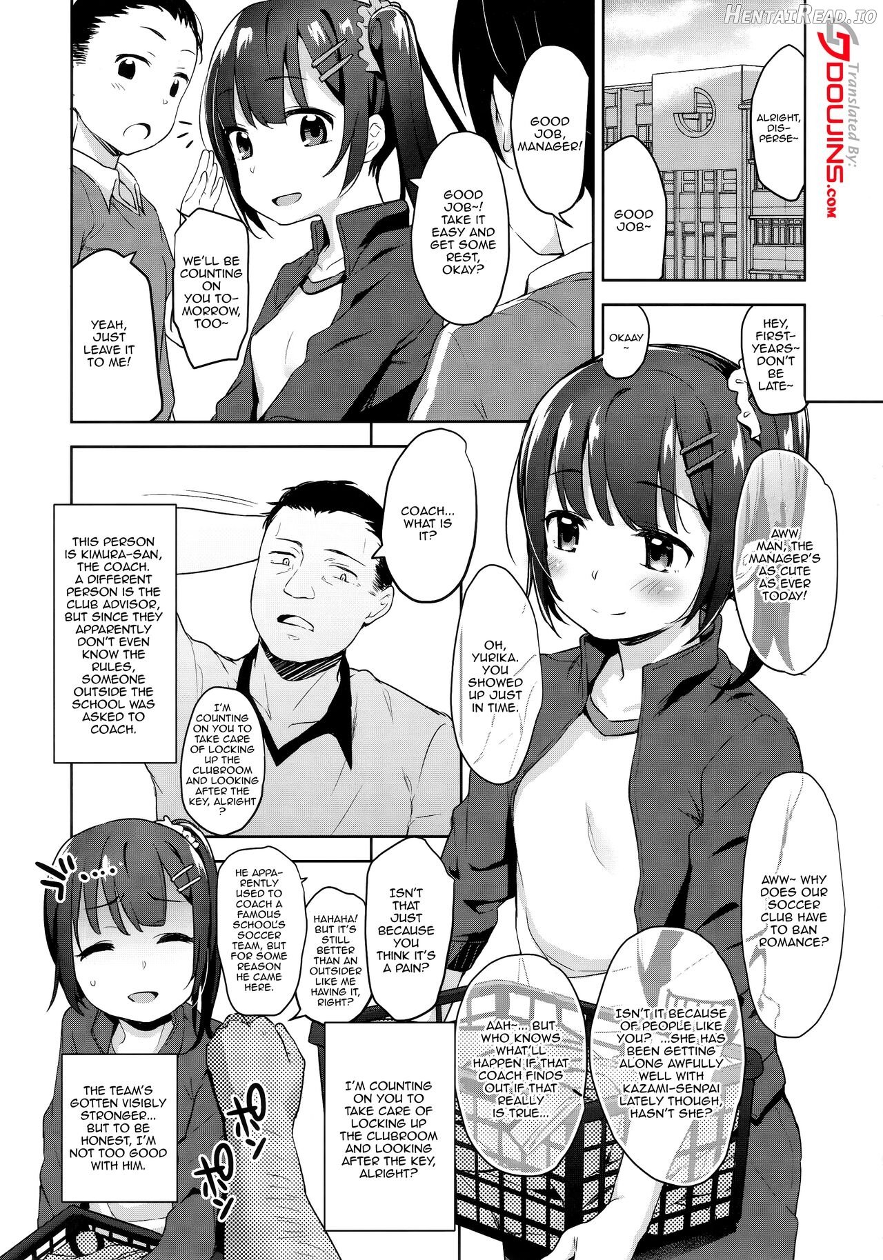 Koisuru Shoujo wa Coach ni Netorareru - Zenpen Chapter 1 - page 2